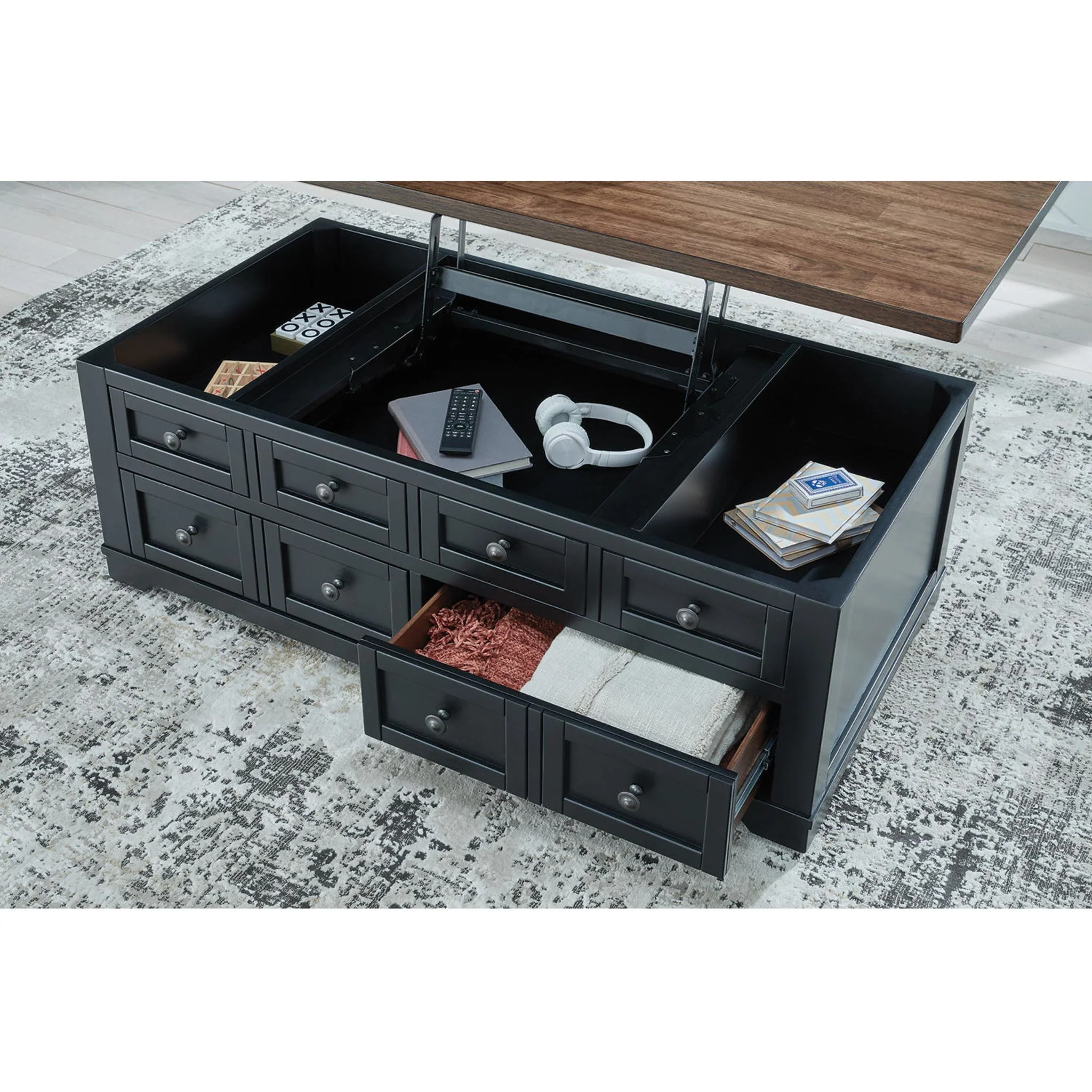 Wildenauer Coffee Table - Brown/Black - Image 18