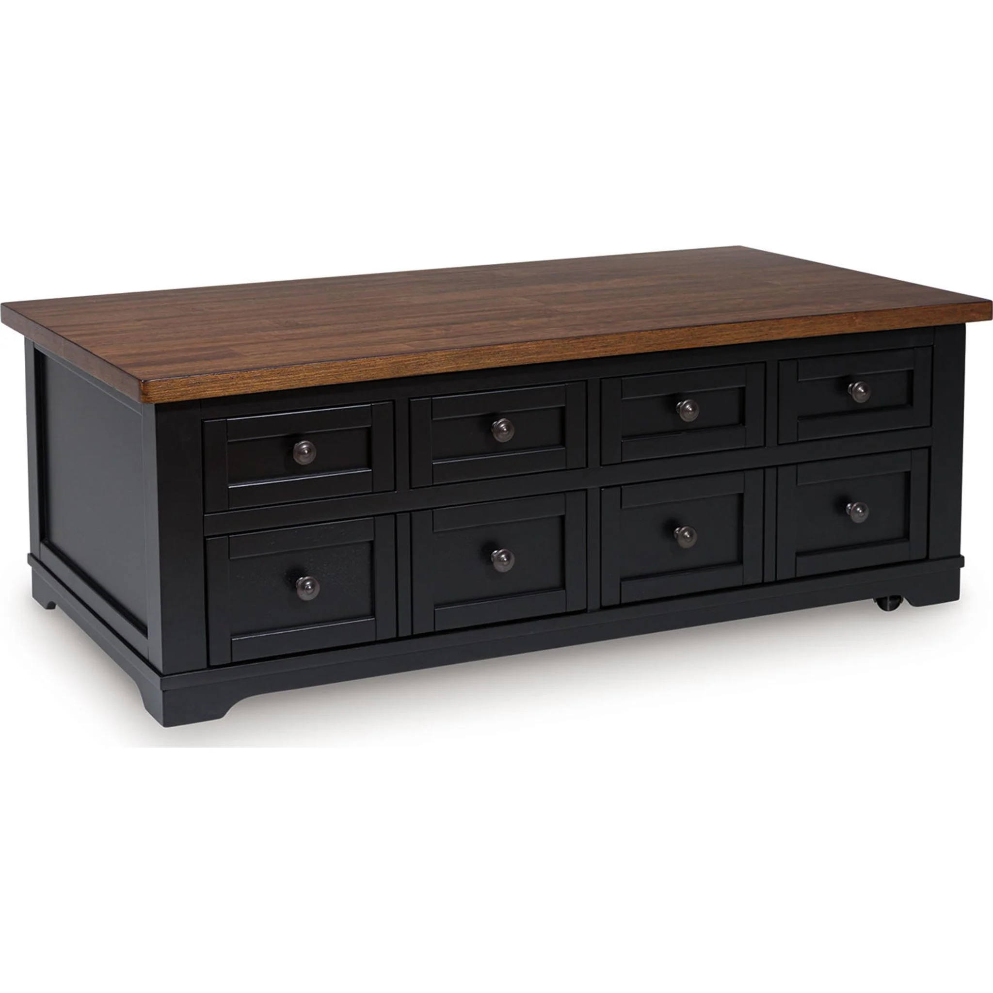Wildenauer Coffee Table - Brown/Black - Image 4