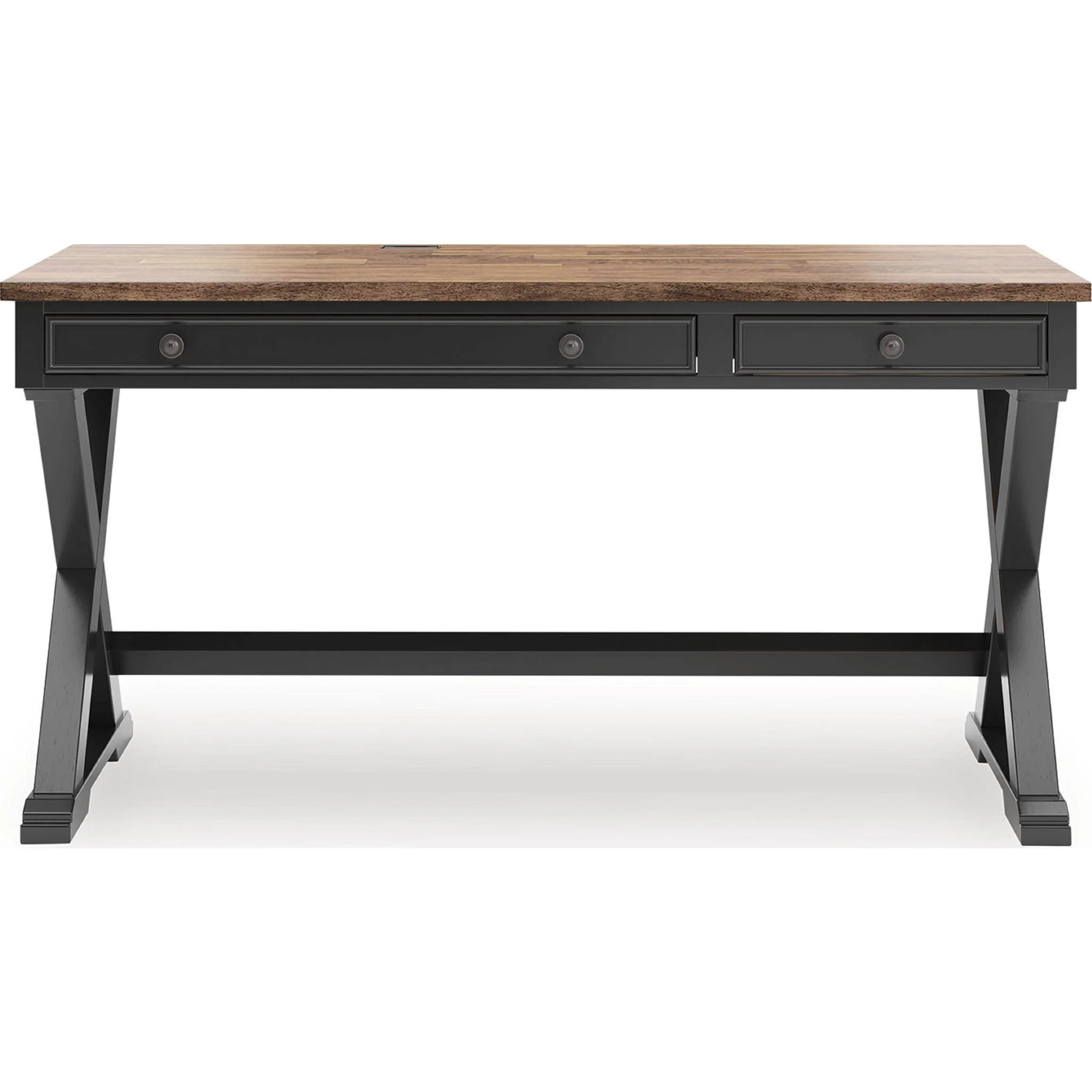 Wildenauer Desk - Brown/Black - Image 6