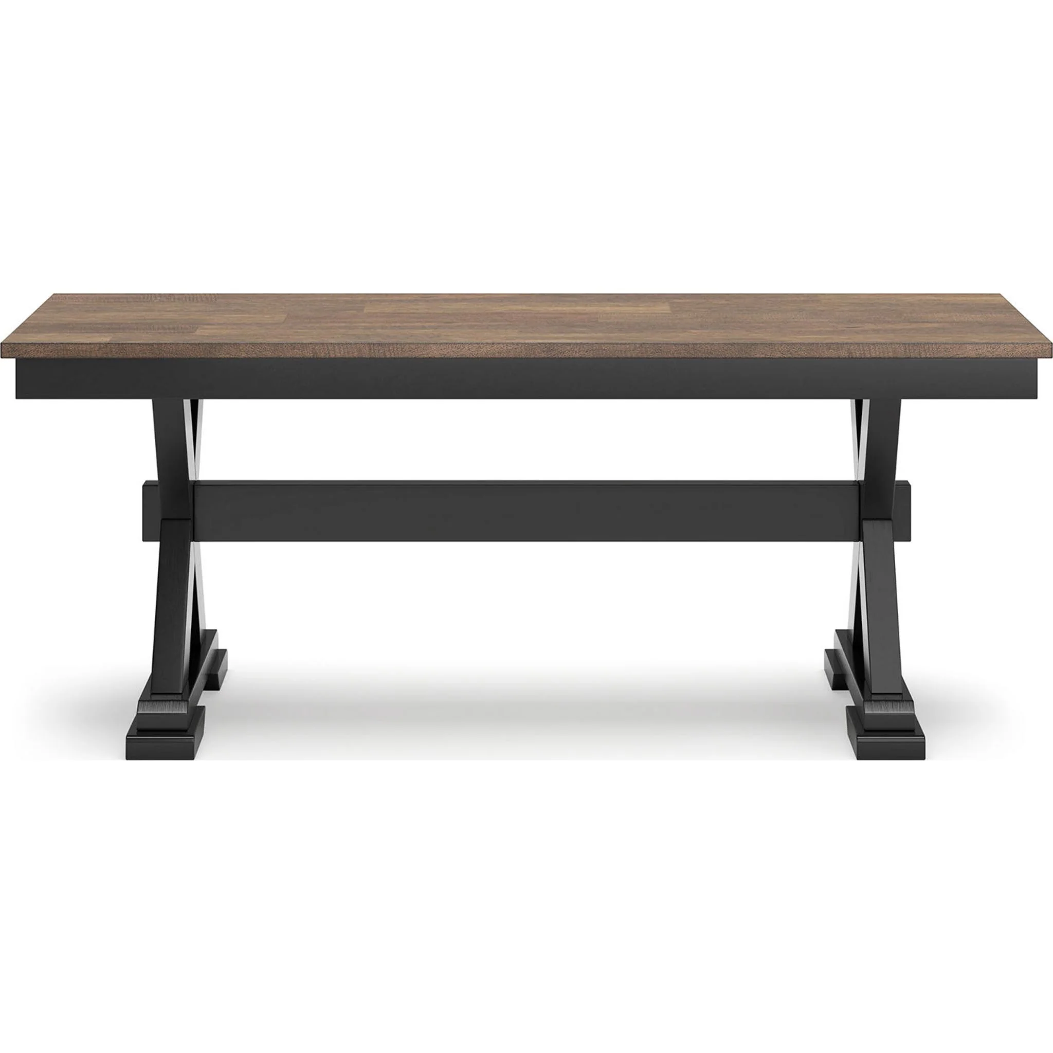 Wildenauer Dining Bench - Brown/Black - (D634-00) - Image 3