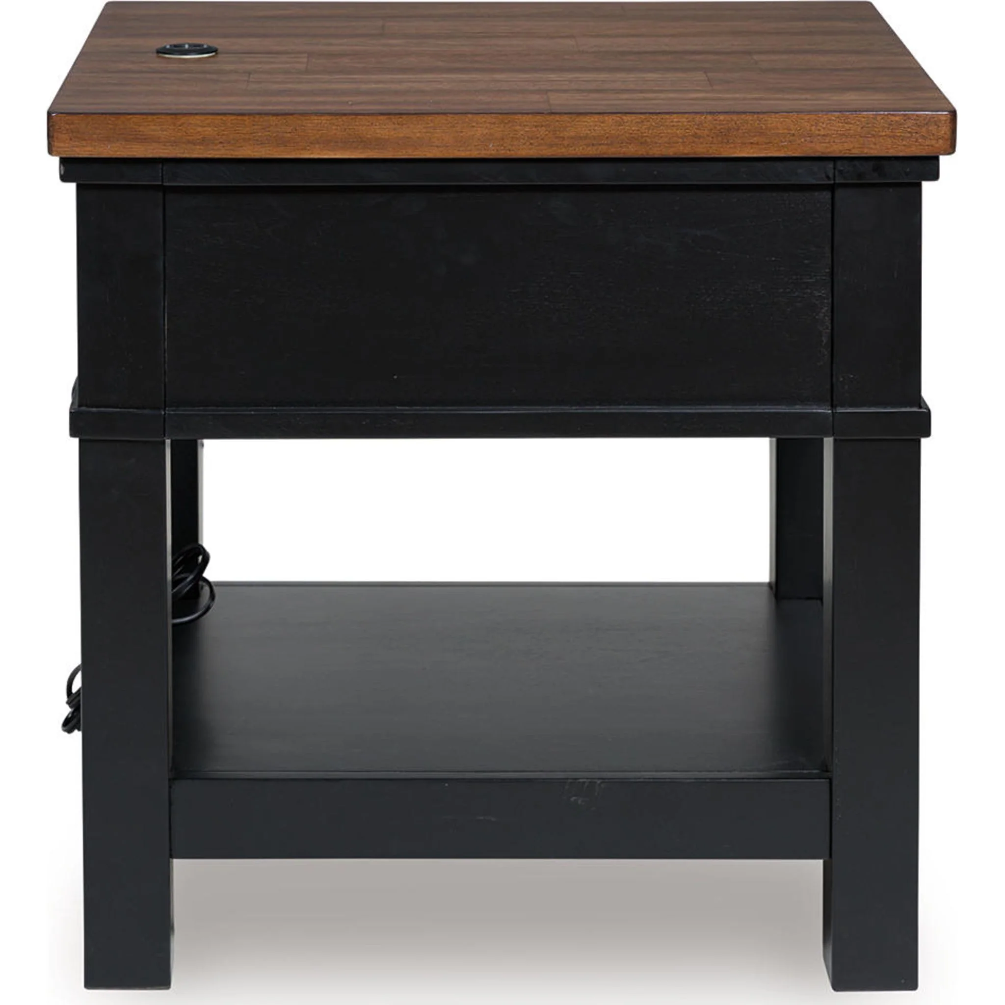 Wildenauer End Table - Brown/Black - Image 9