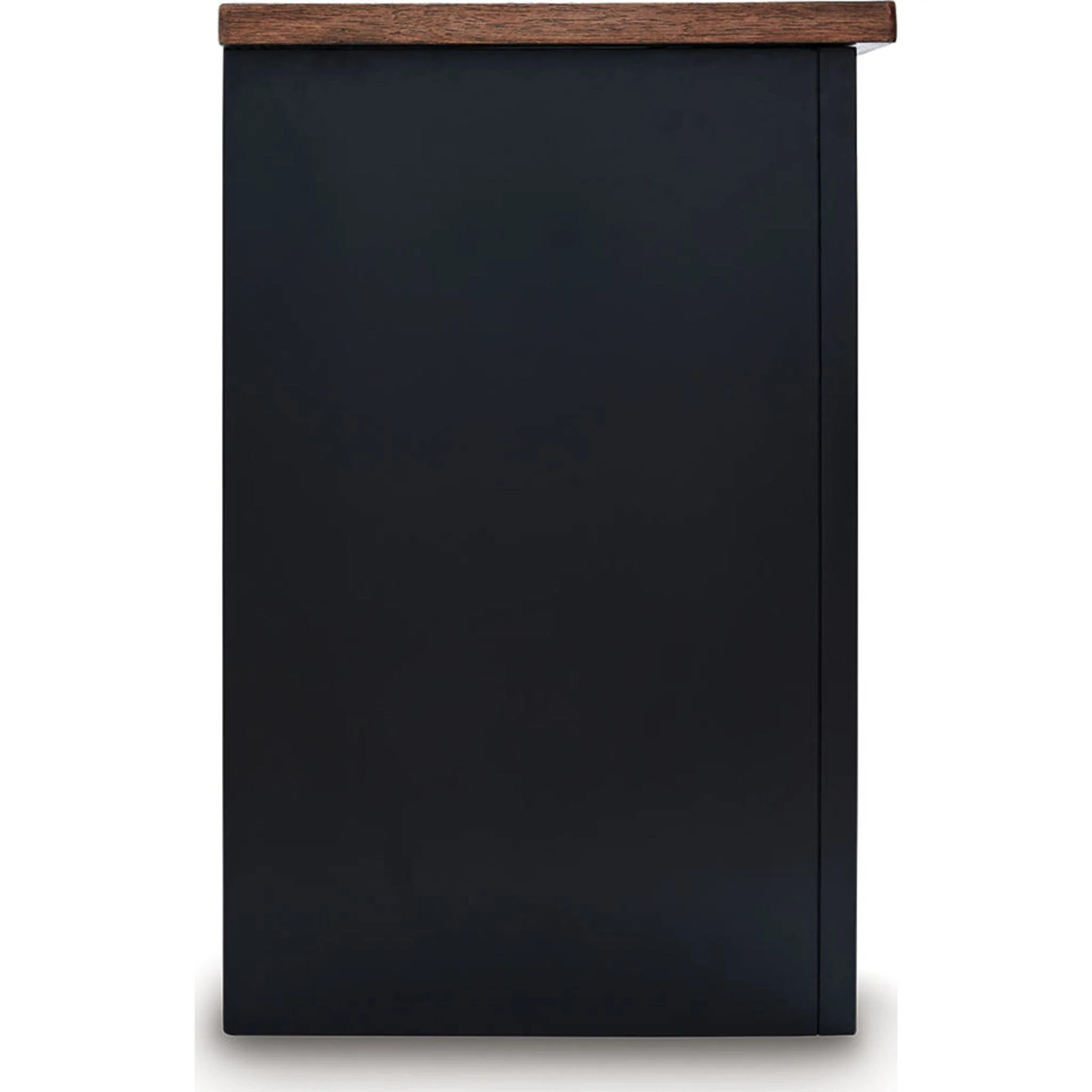 Wildenauer TV Stand with Fireplace - Brown/Black - Image 3