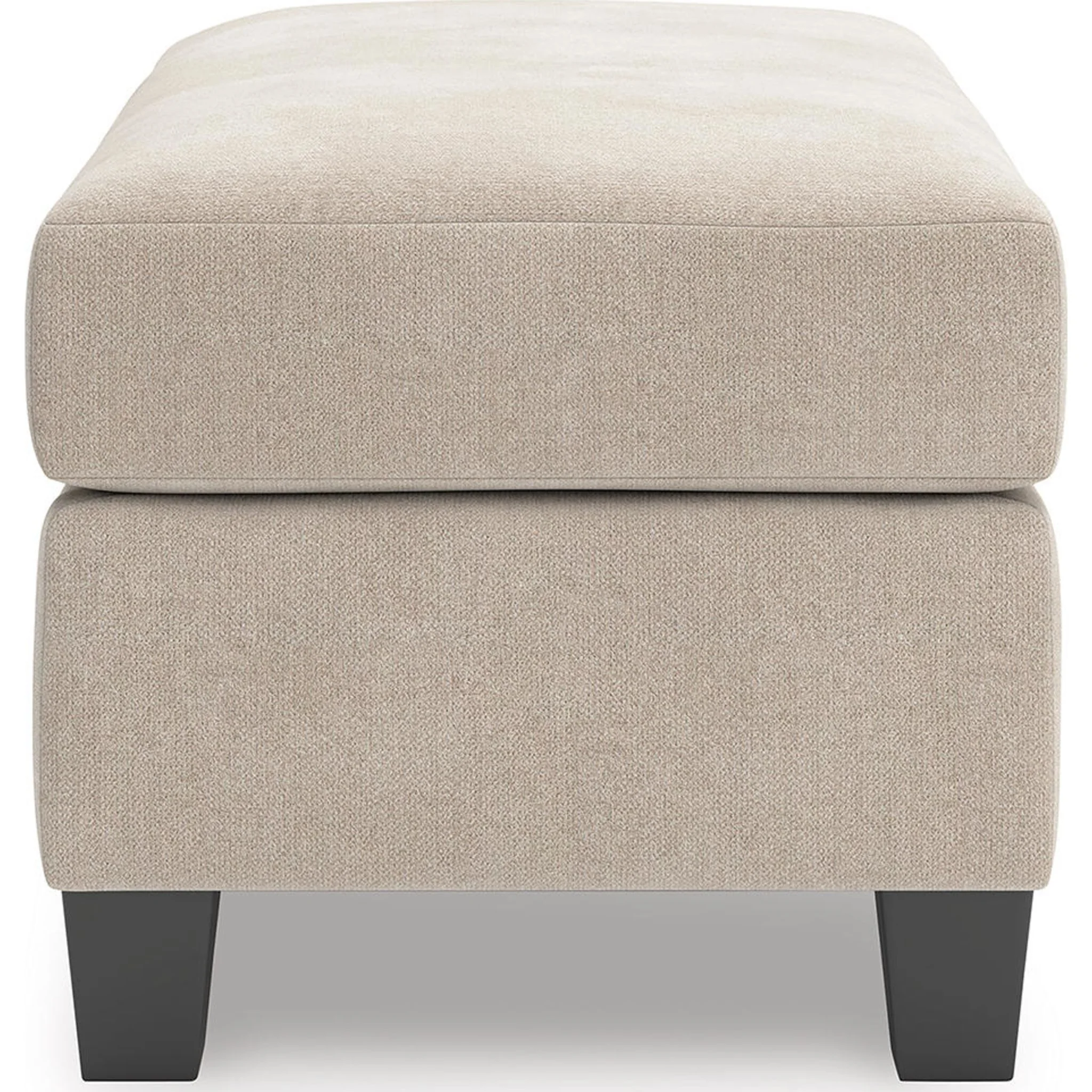 Willarae Ottoman - Taupe - Image 4