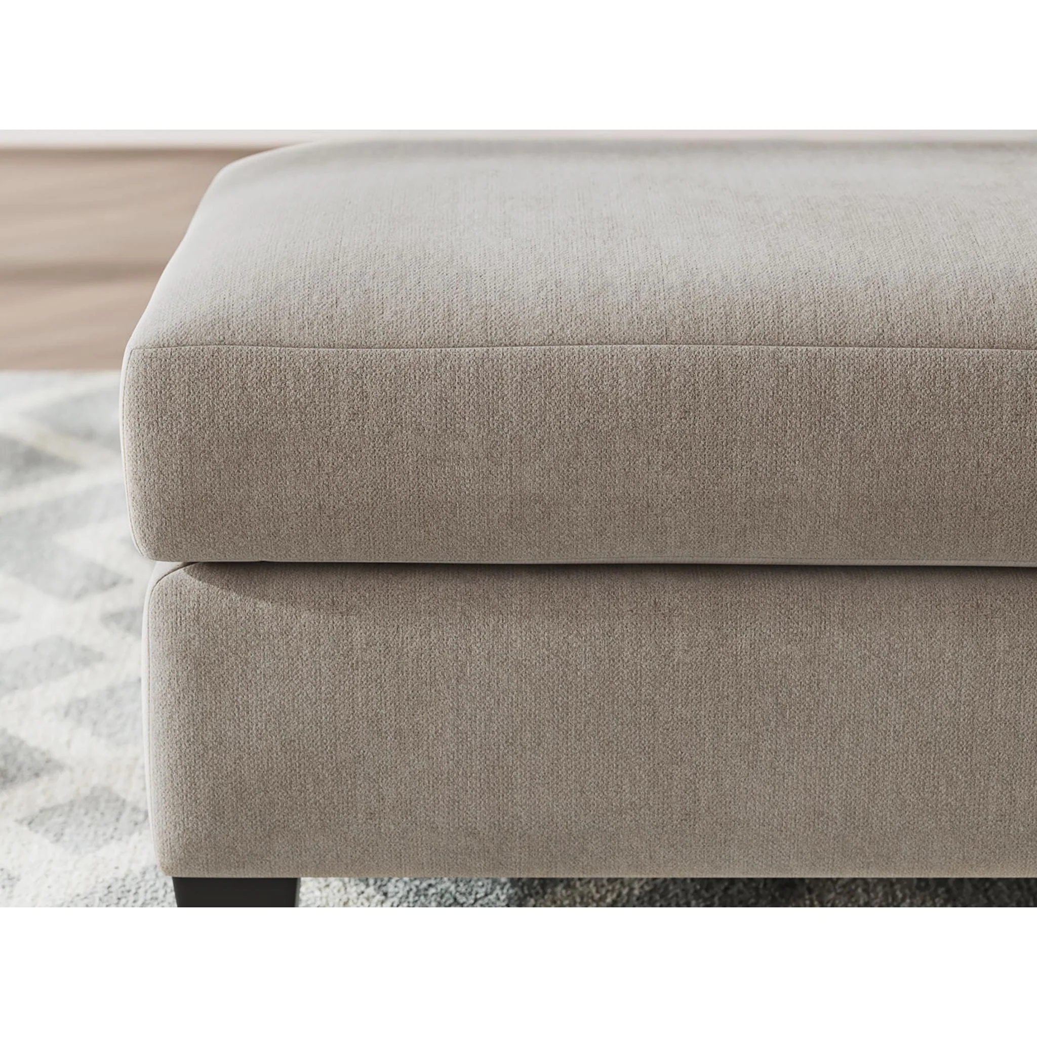 Willarae Ottoman - Taupe - Image 6