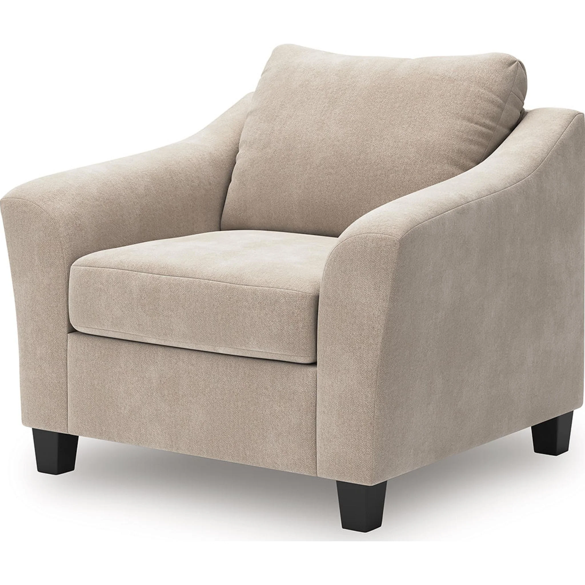 Willarae Oversized Chair - Taupe - Image 3