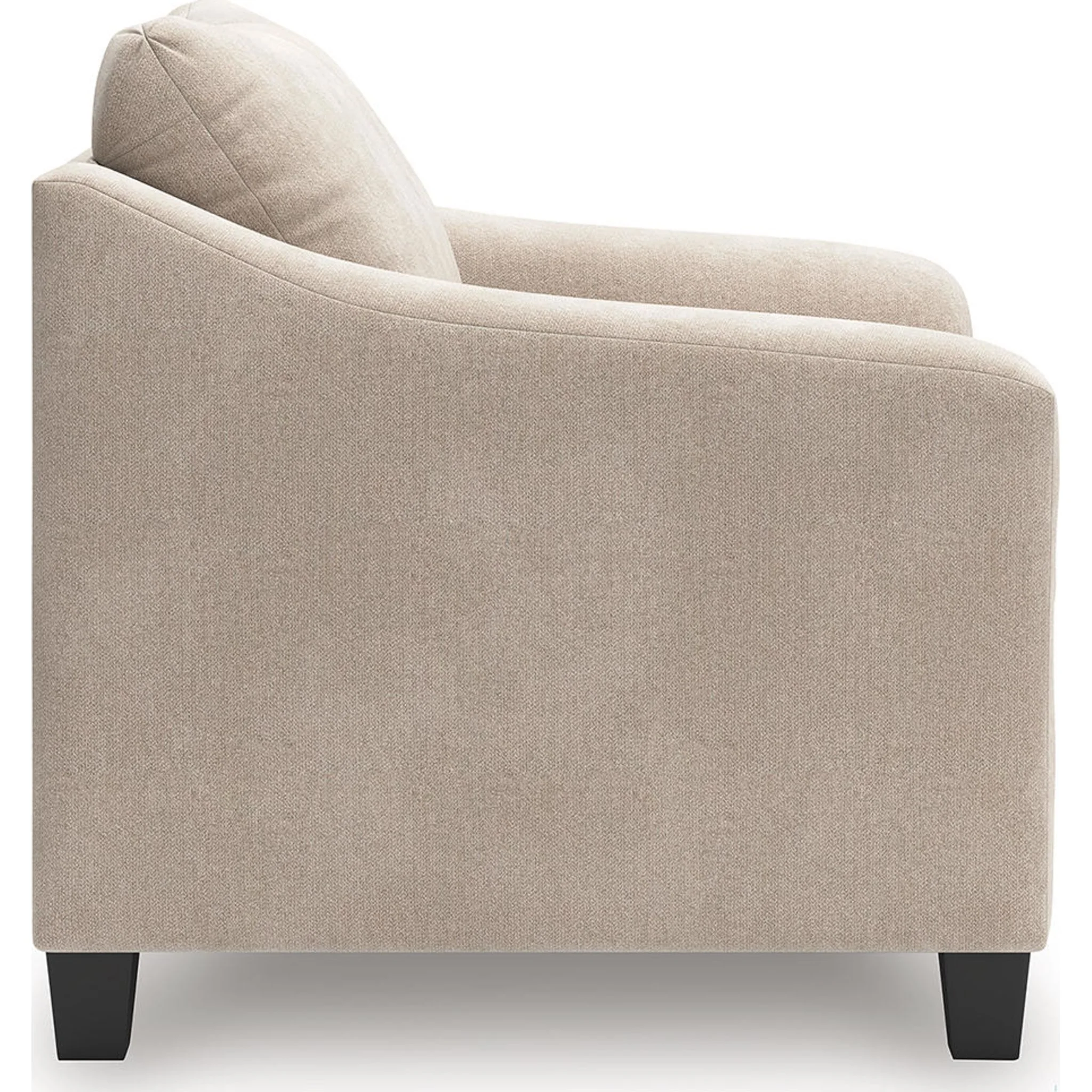 Willarae Oversized Chair - Taupe - Image 7