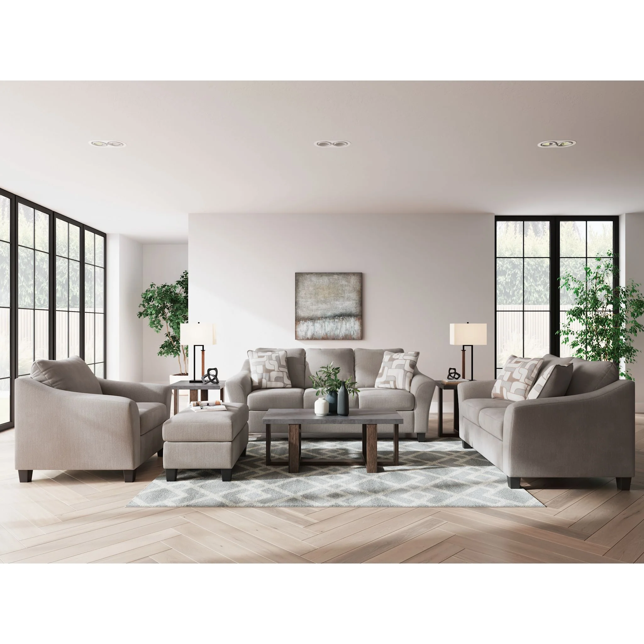 Willarae Sofa - Taupe - Image 10