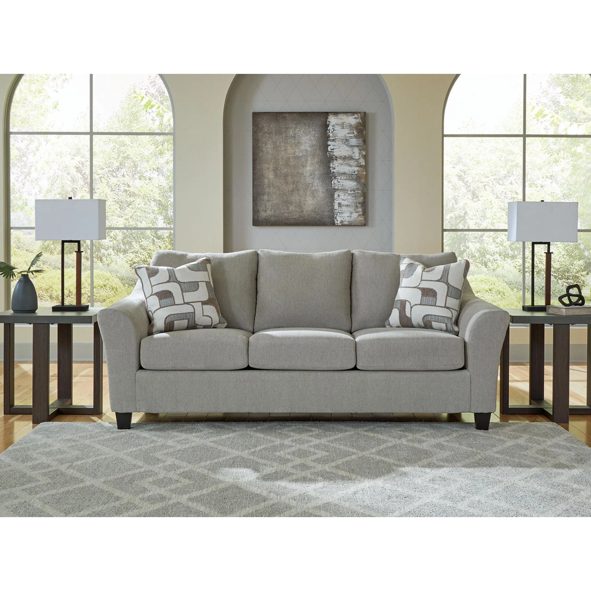Willarae Sofa - Taupe - Image 2