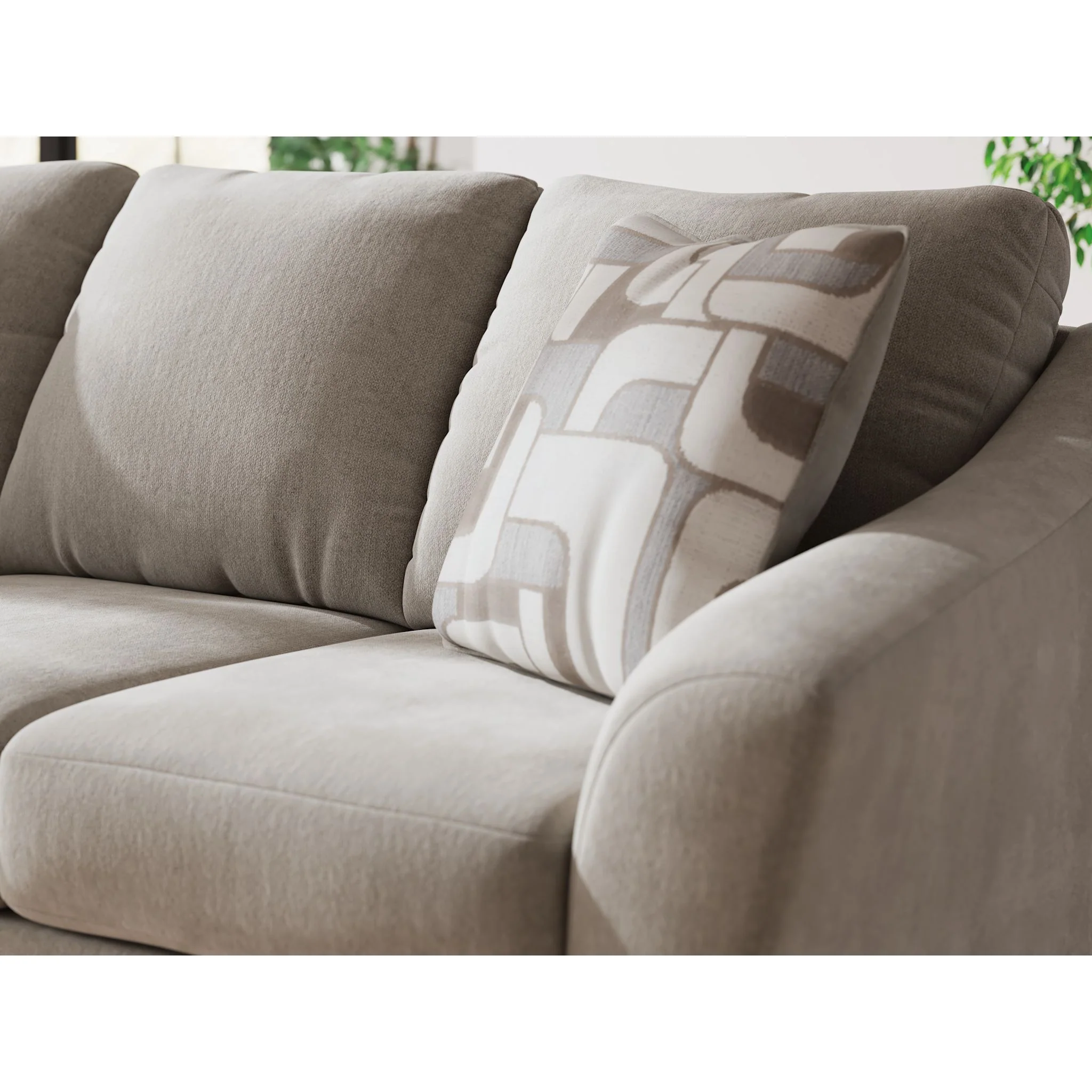Willarae Sofa - Taupe - Image 7
