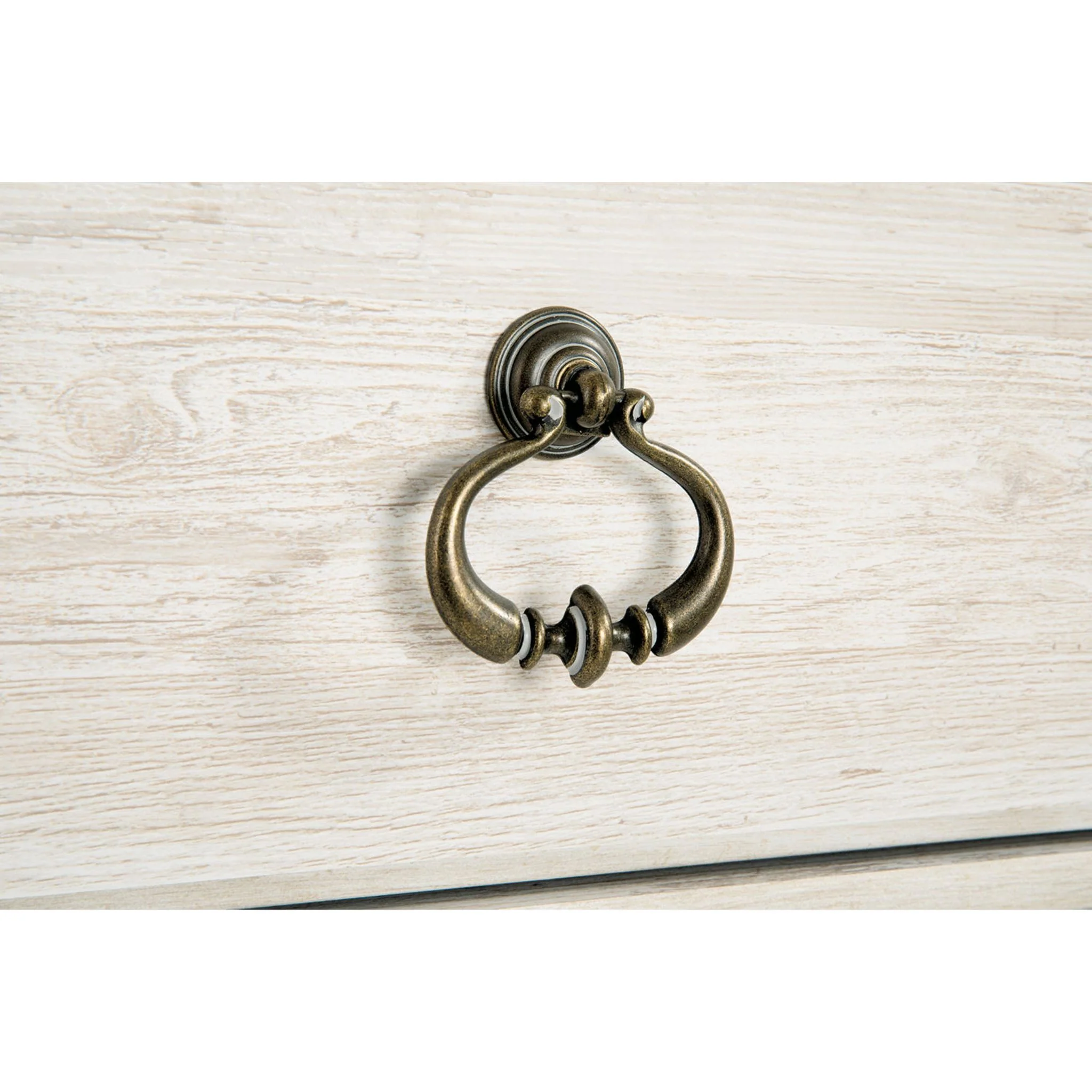 Willowton 5 Piece King Sleigh Bedroom - Whitewash - Image 13