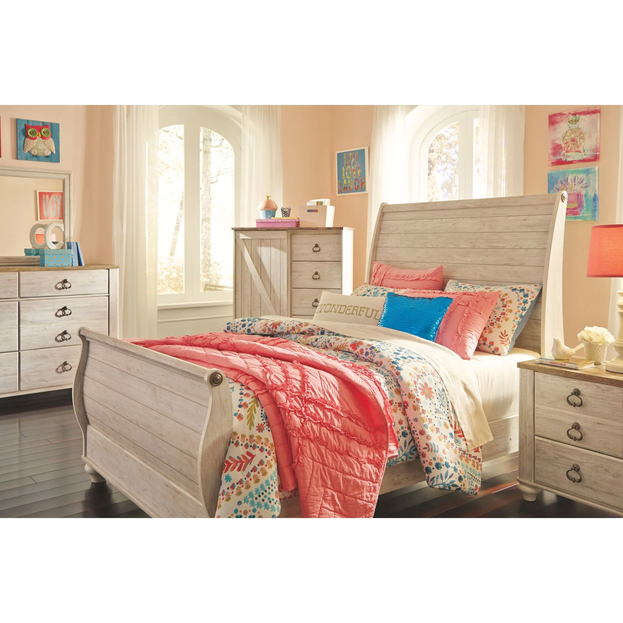 Willowton Chest - Whitewash - Image 3