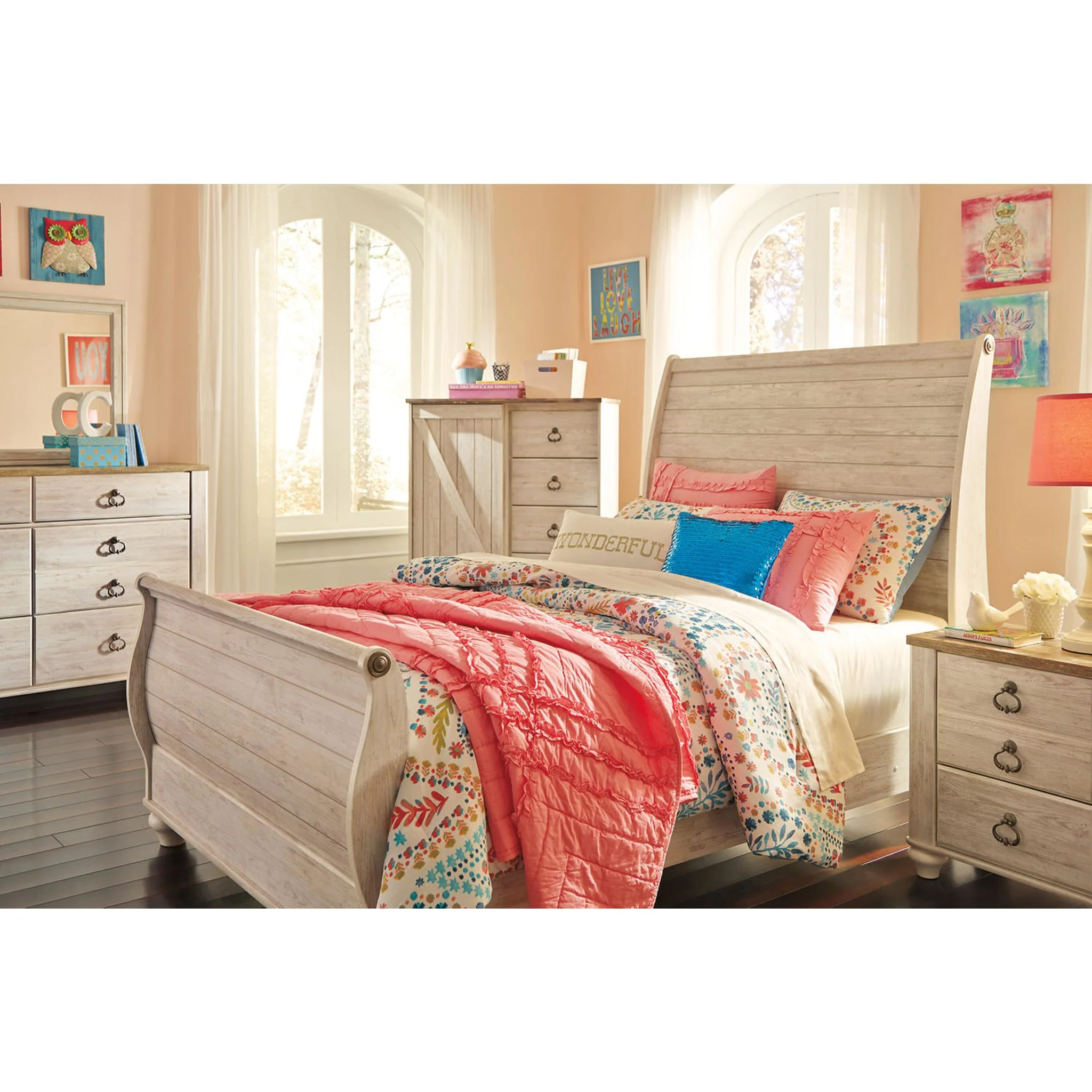 Willowton Chest - Whitewash - Image 9