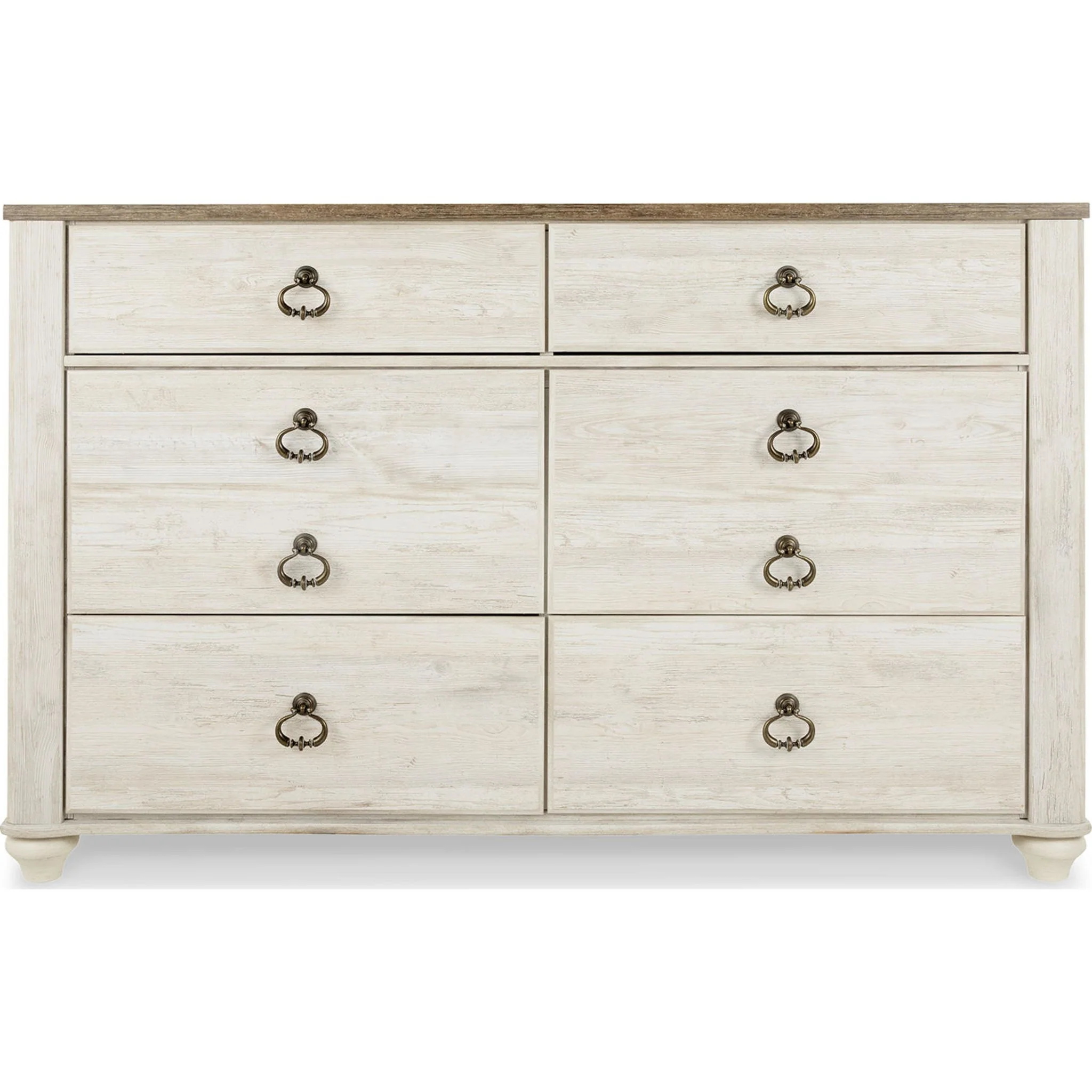 Willowton Dresser - Whitewash - Image 20