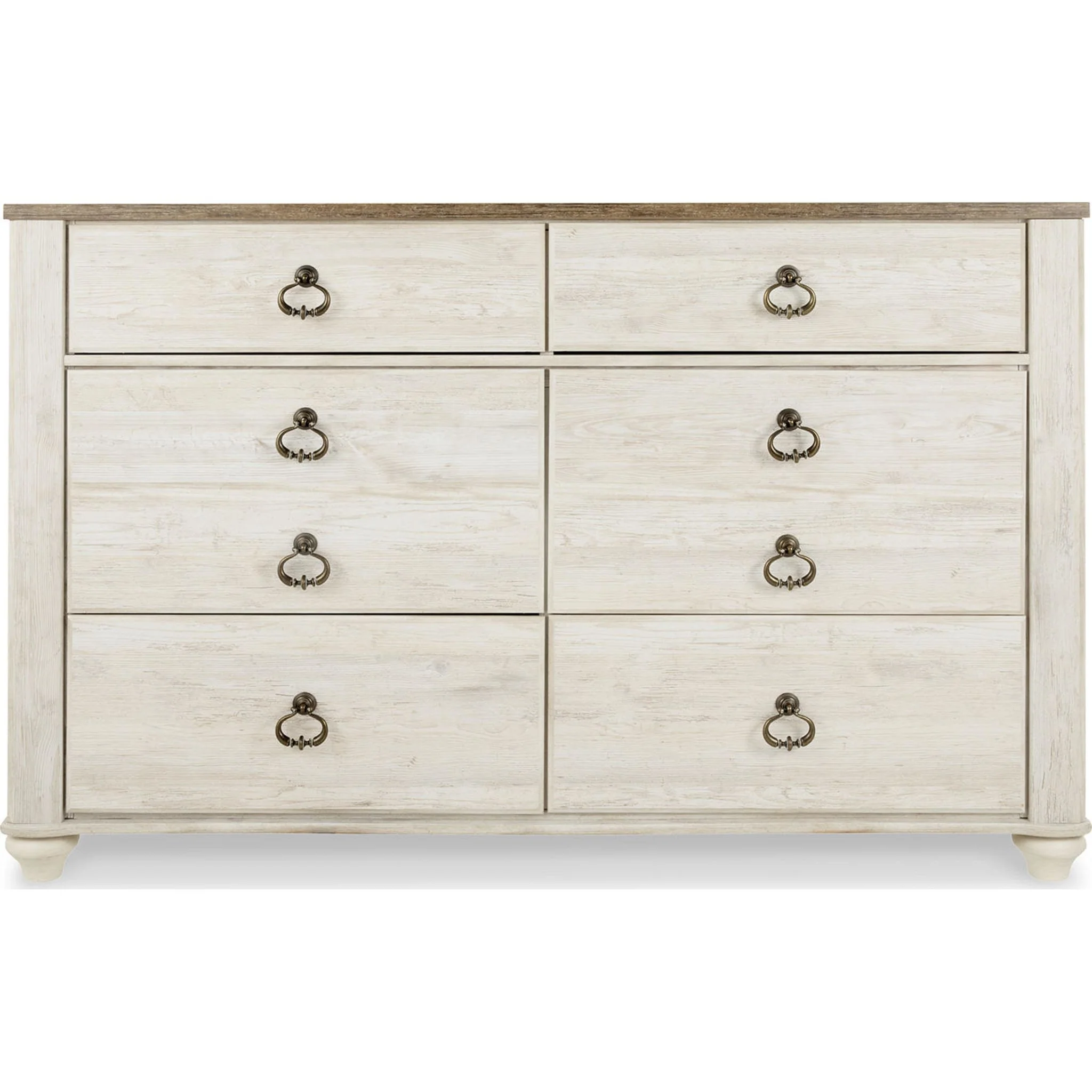Willowton Dresser - Whitewash - Image 37