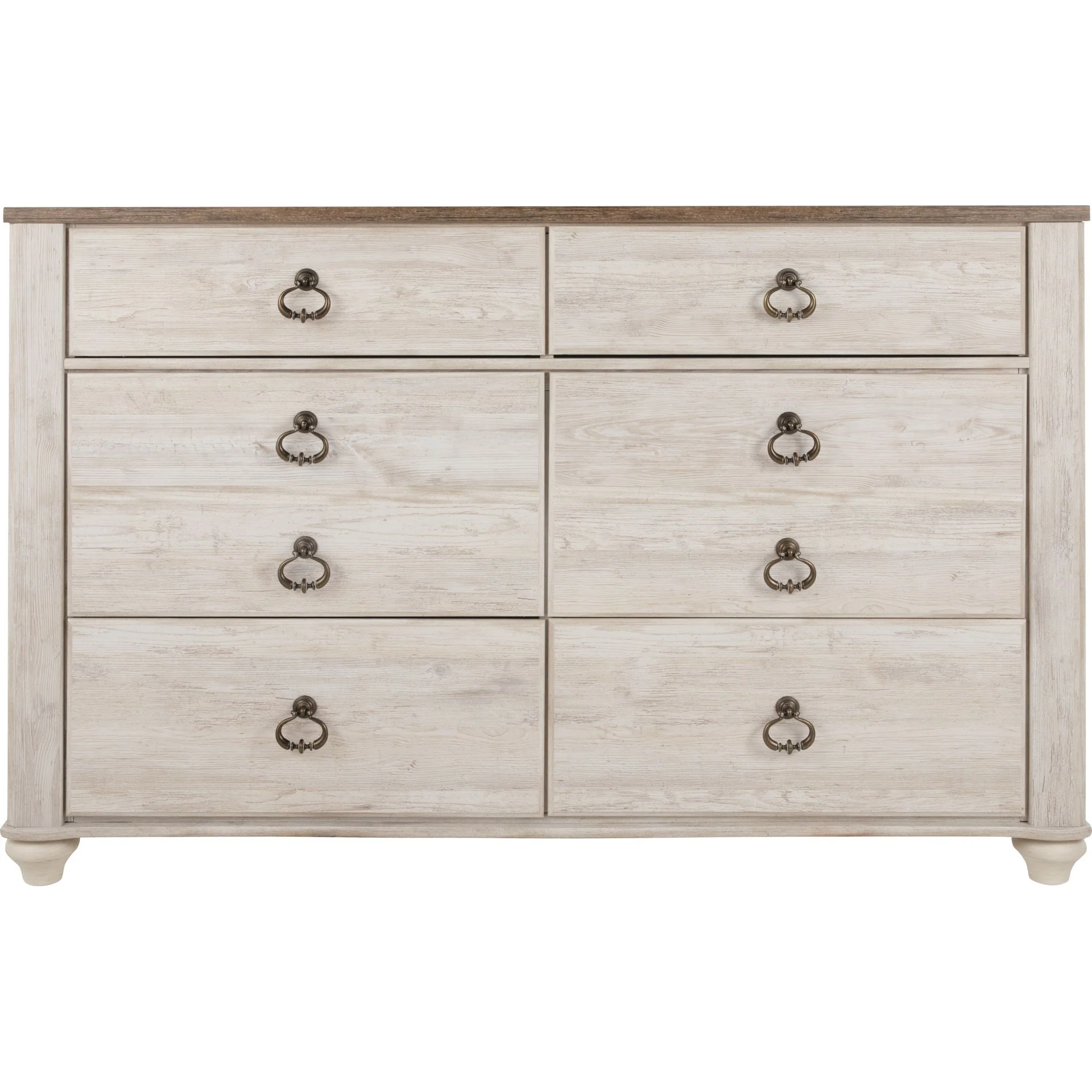 Willowton Dresser - Whitewash - Image 6
