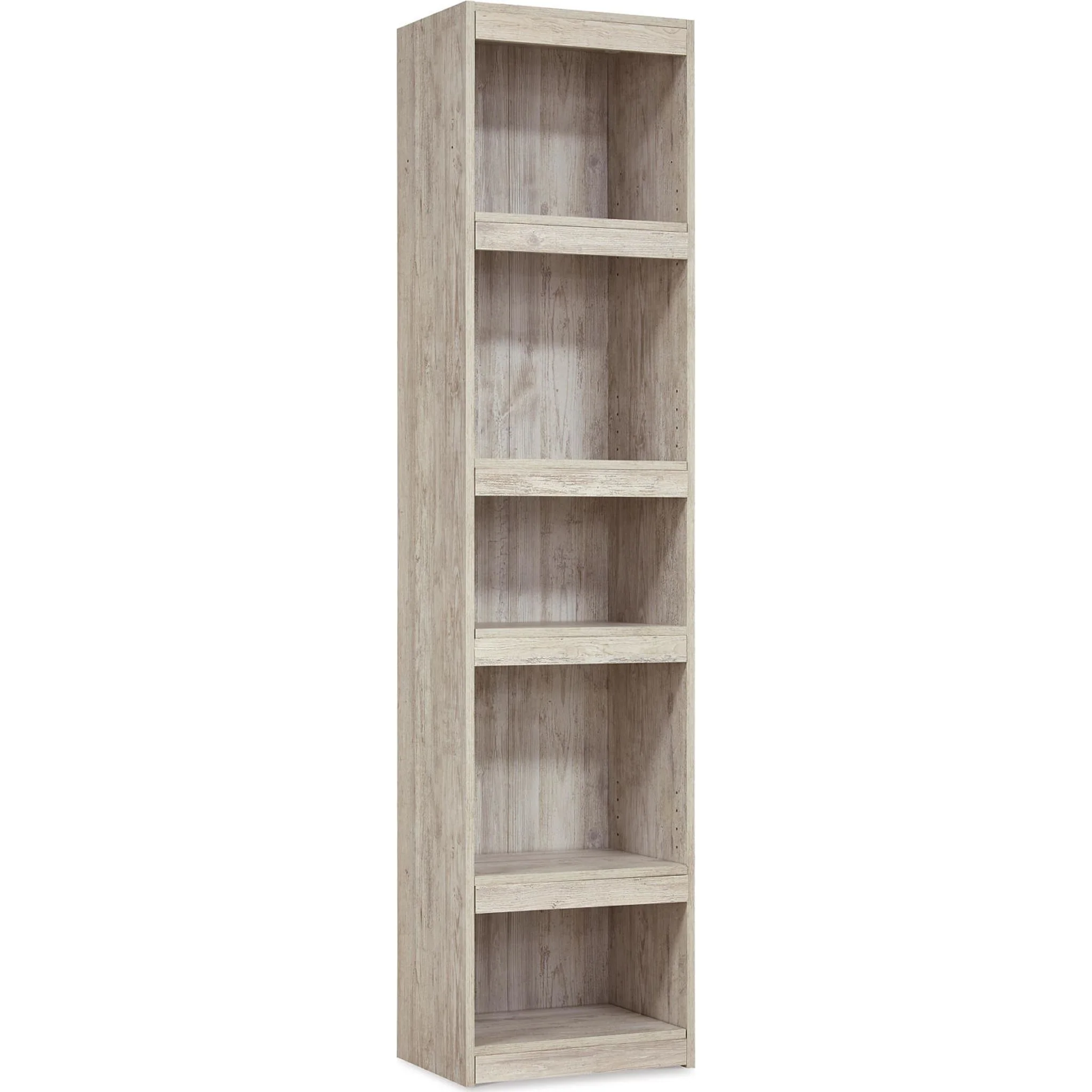 Willowton Entertainment Unit with Fireplace - Whitewash - Image 3