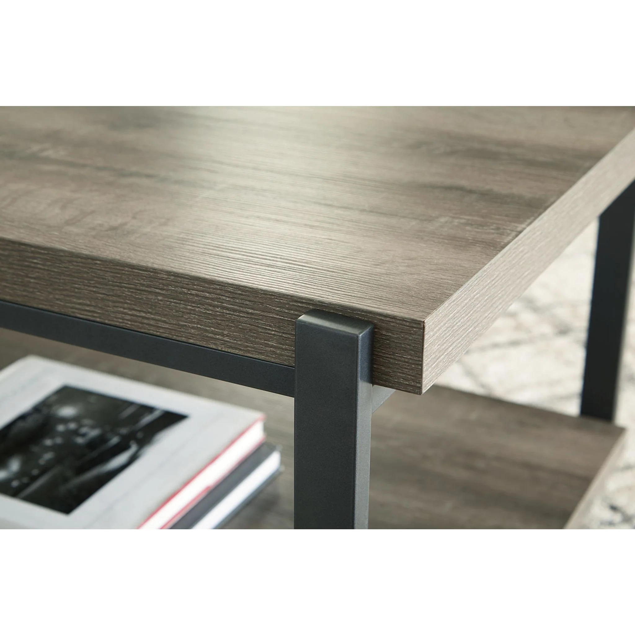 Wilmaden 3 Pack Tables - Gray/Black - Image 7