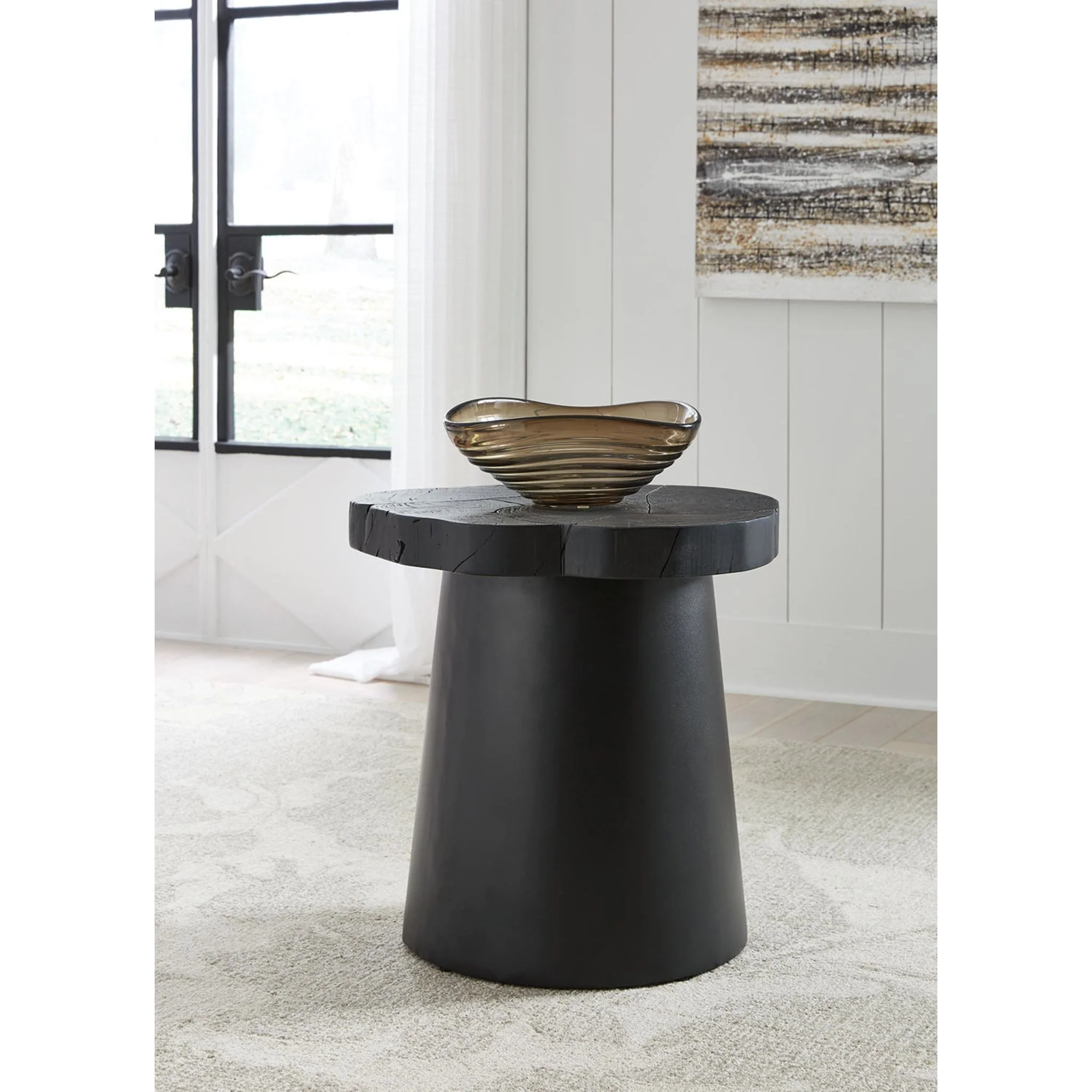 Wimbell End Table - Black - Image 2