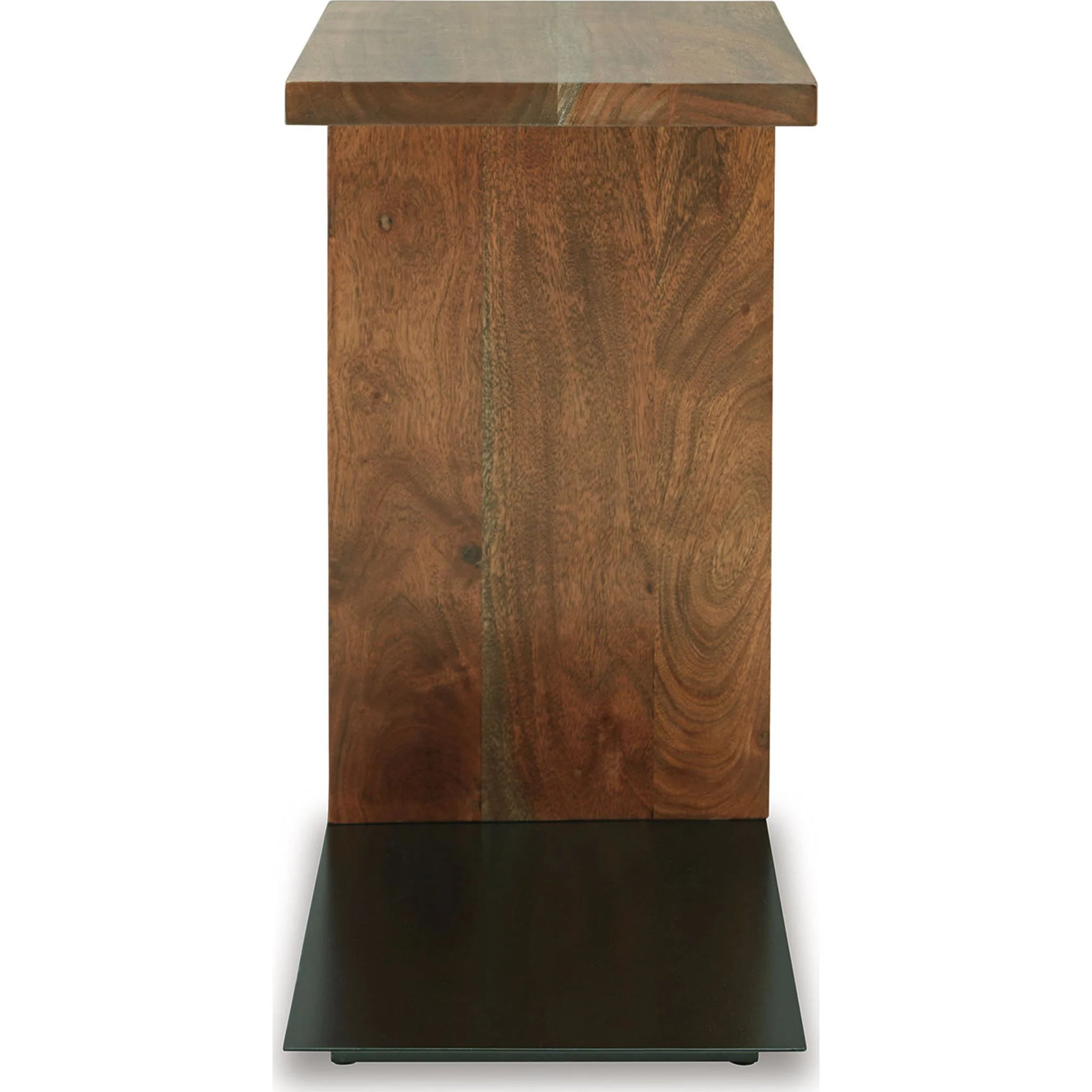 Wimshaw Accent Table - Brown/Black - Image 4