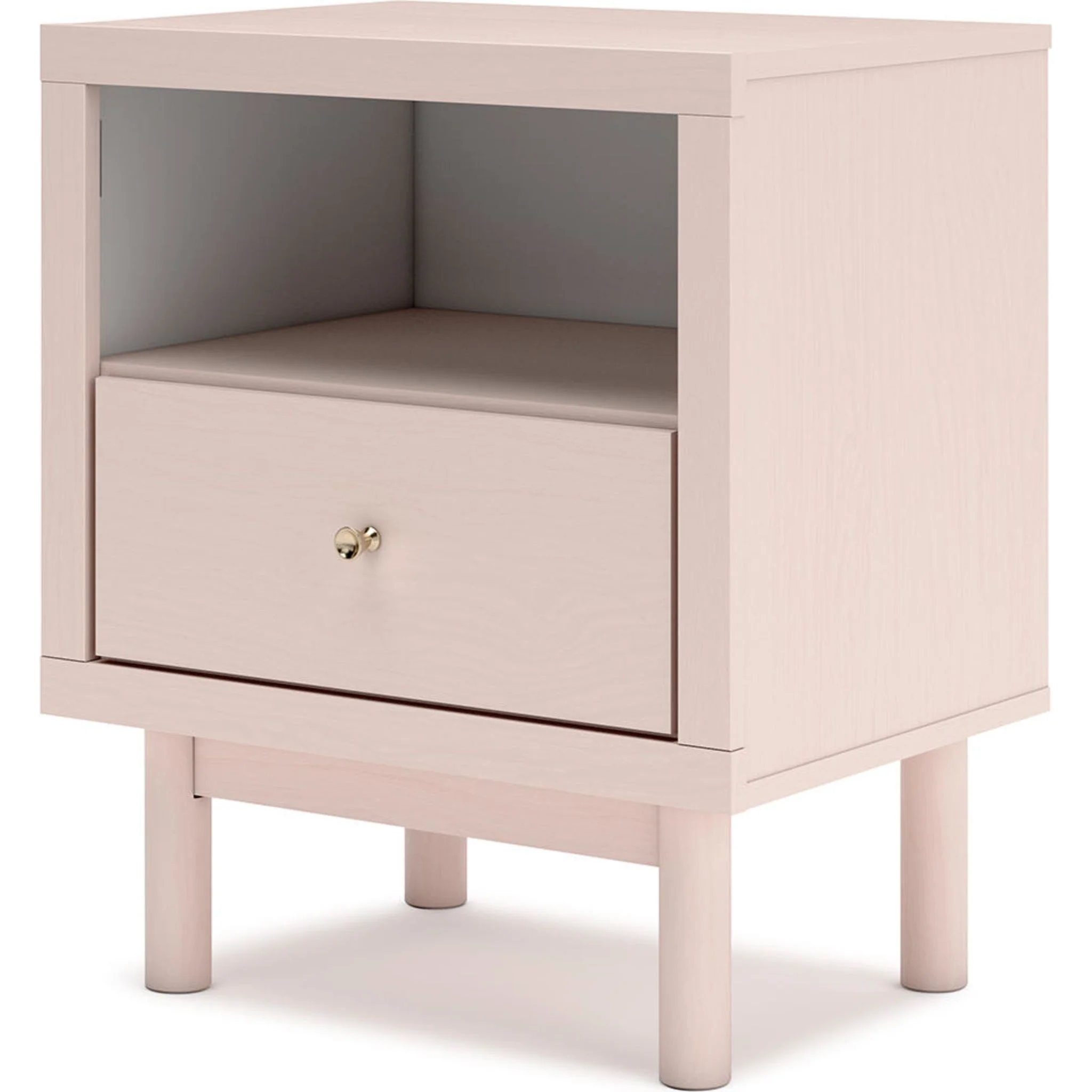 Wistenpine 6 Piece Platform Bedroom - Blush - Image 22