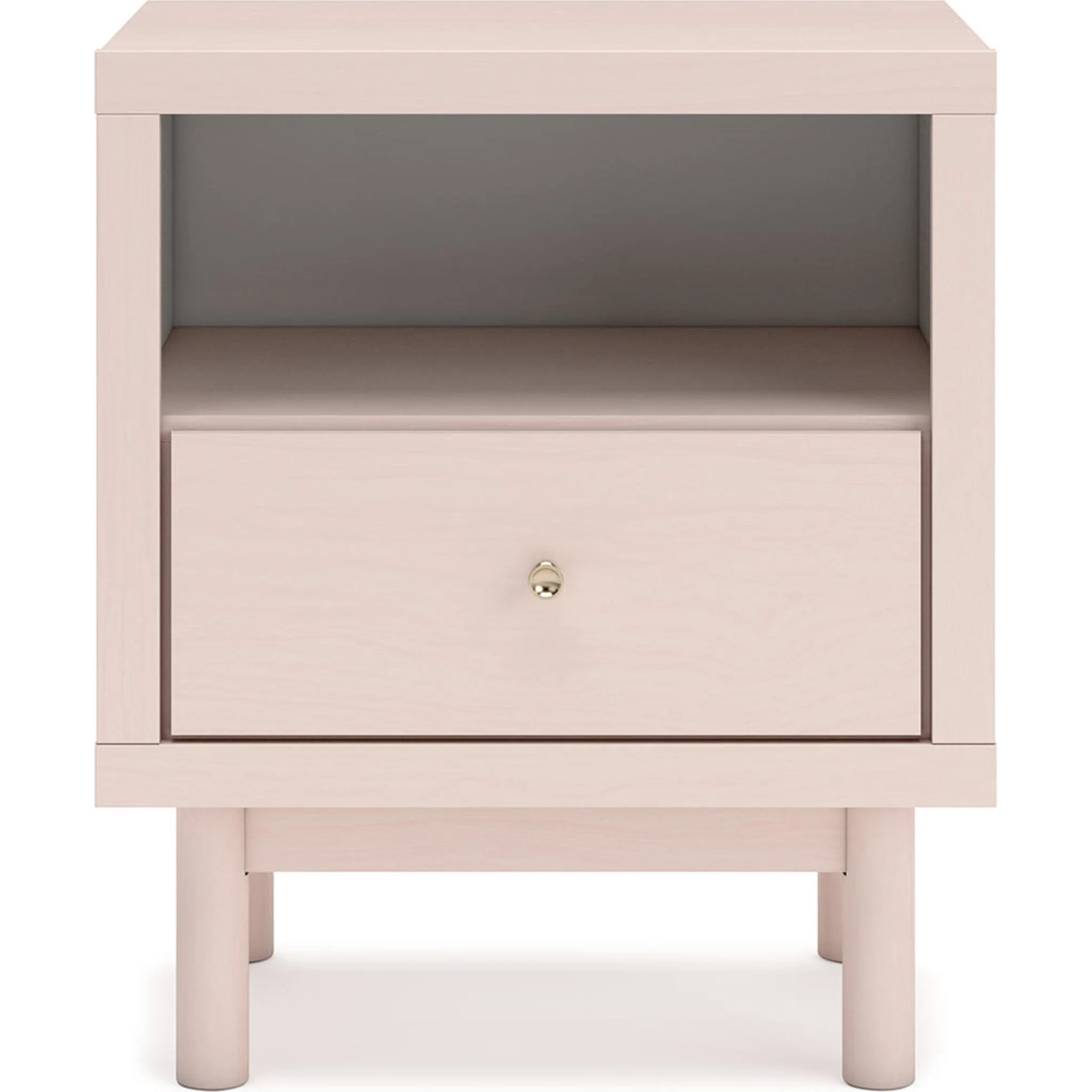 Wistenpine 6 Piece Platform Bedroom - Blush - Image 27
