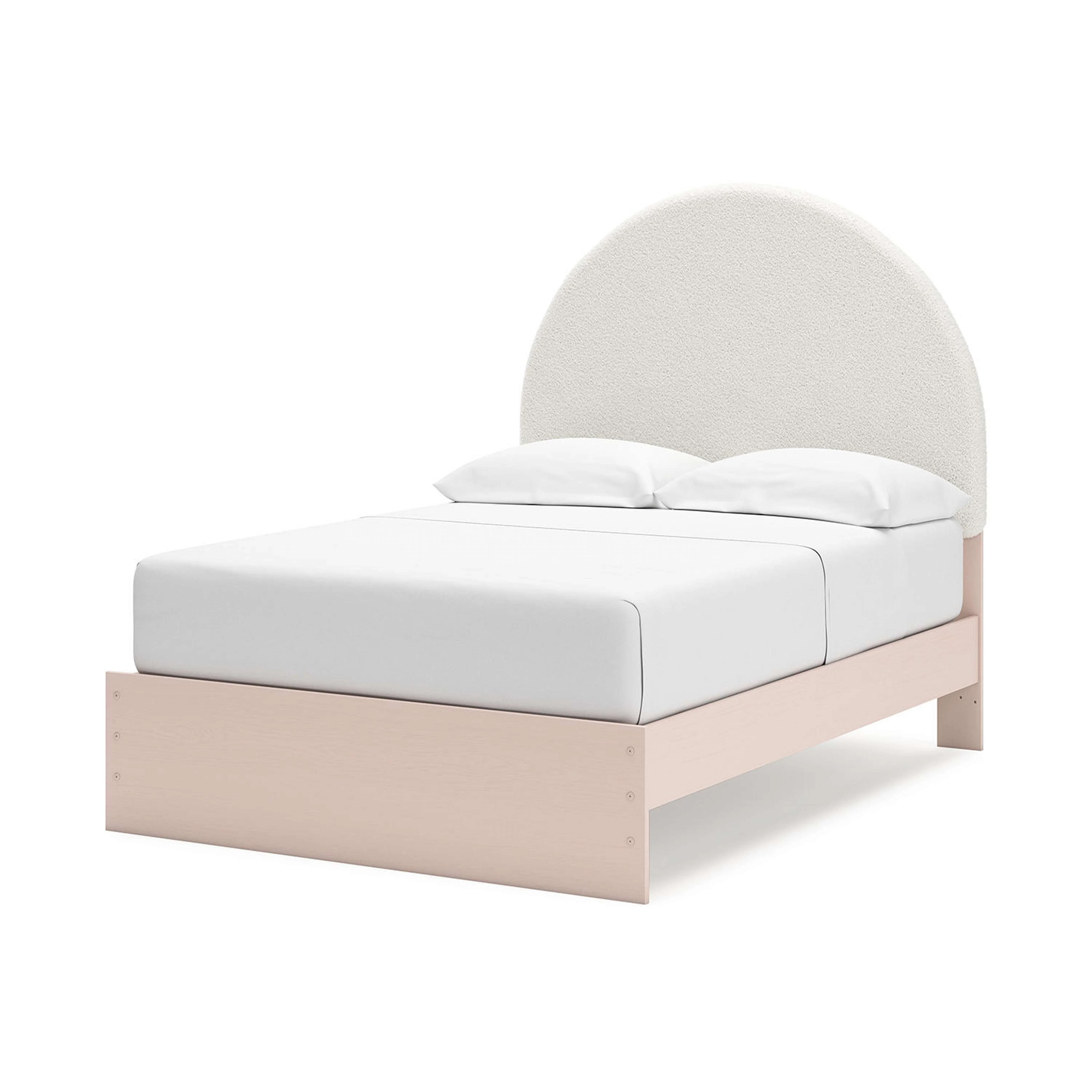 Wistenpine 6 Piece Platform Bedroom - Blush - Image 44
