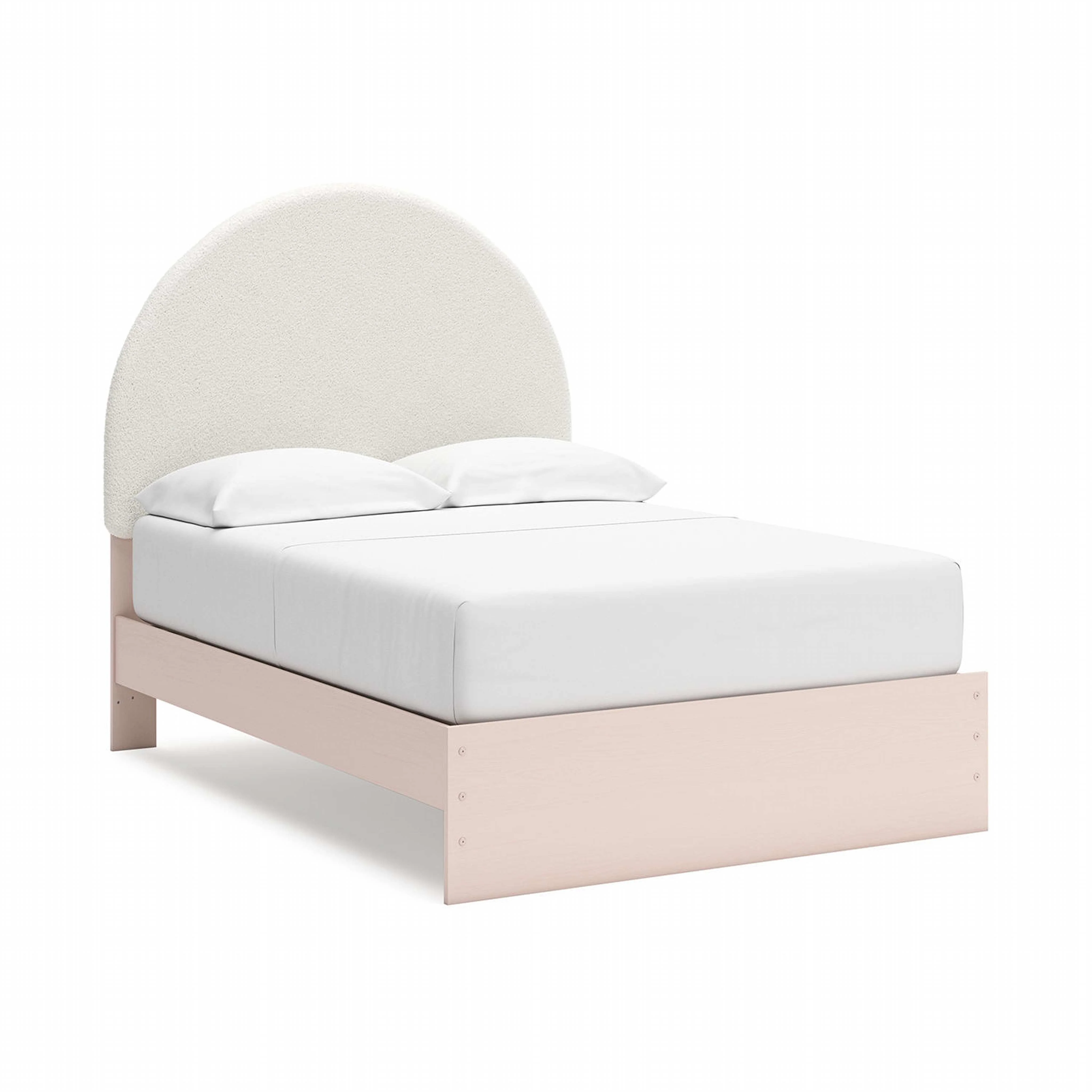 Wistenpine 6 Piece Platform Bedroom - Blush - Image 46