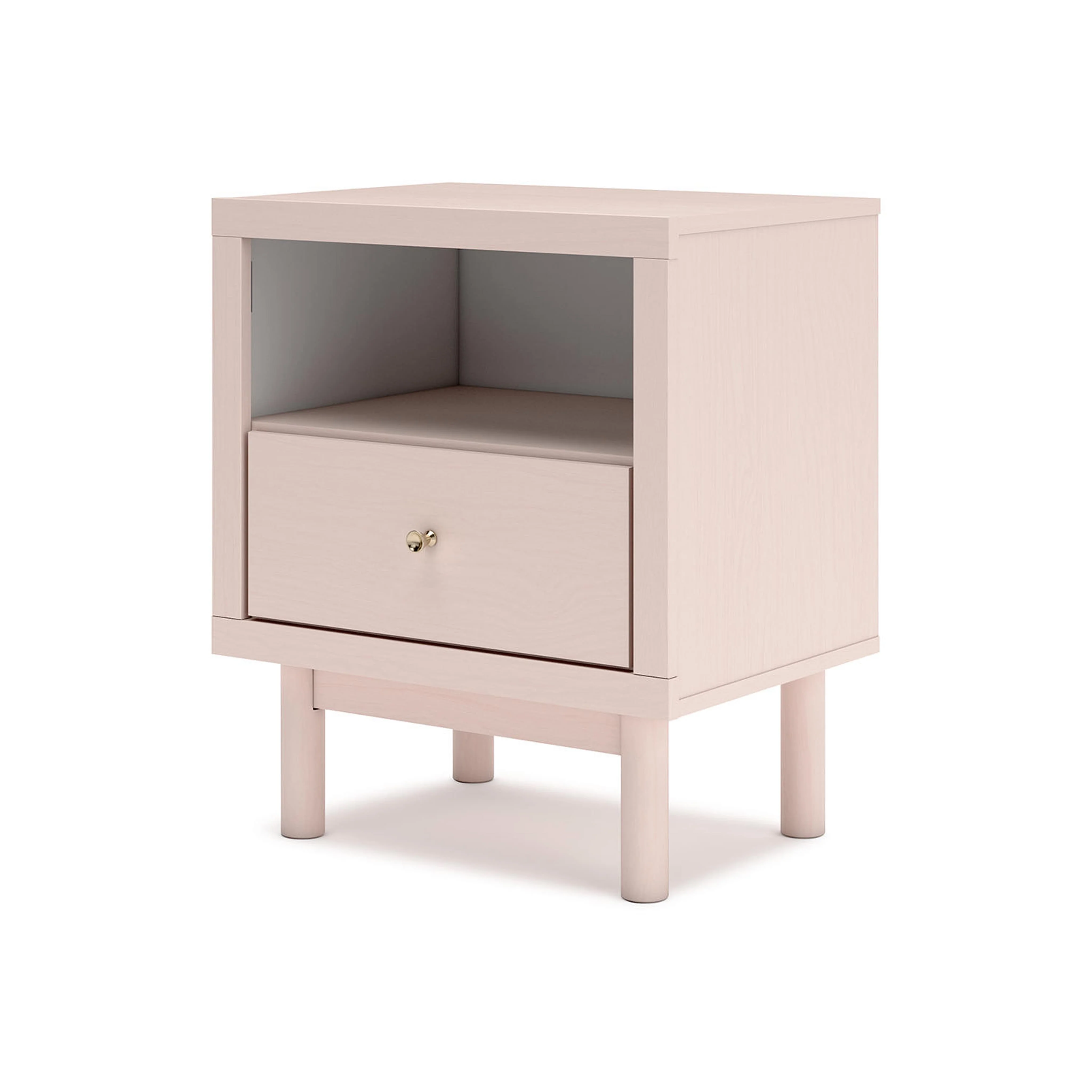 Wistenpine 6 Piece Platform Bedroom - Blush - Image 53