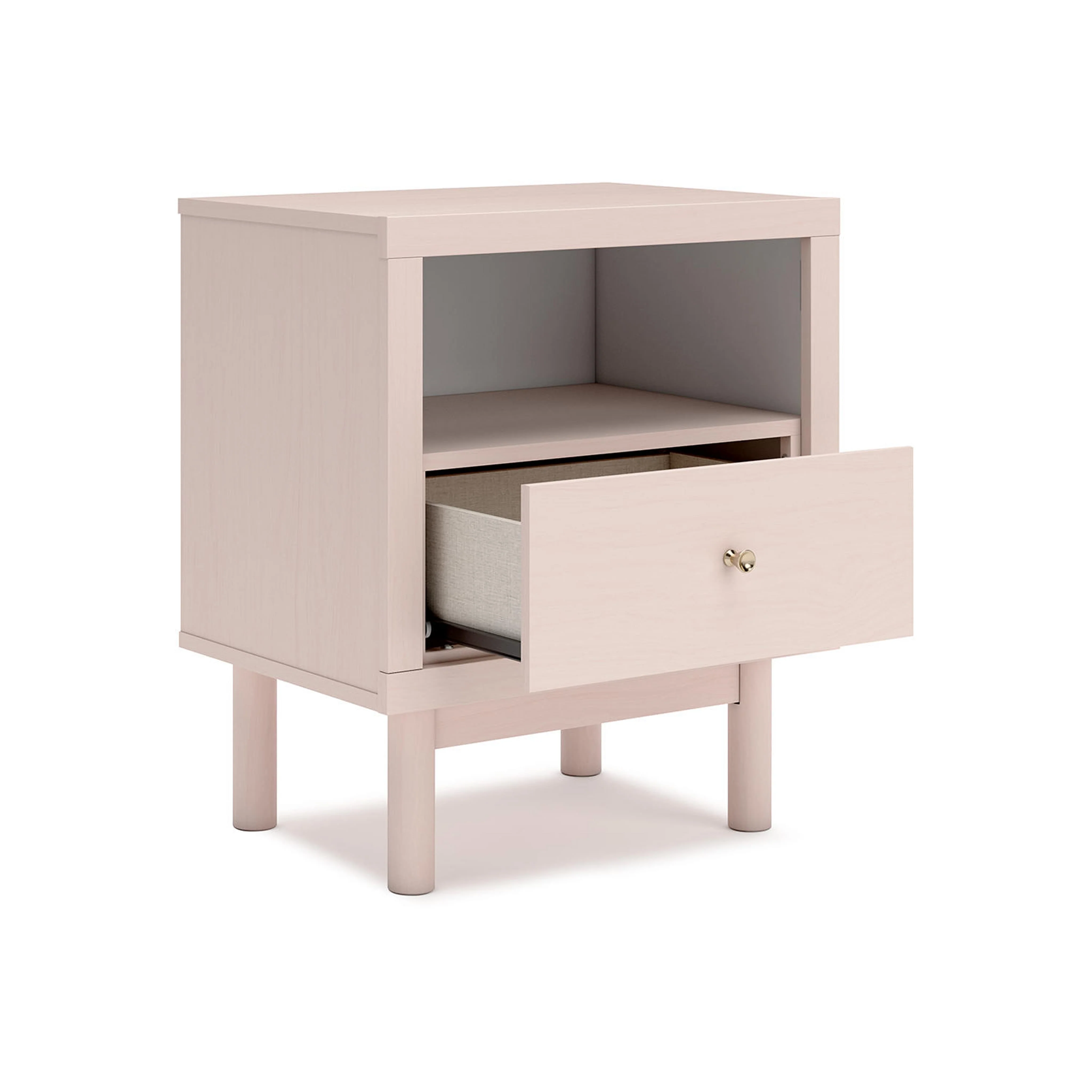Wistenpine 6 Piece Platform Bedroom - Blush - Image 54