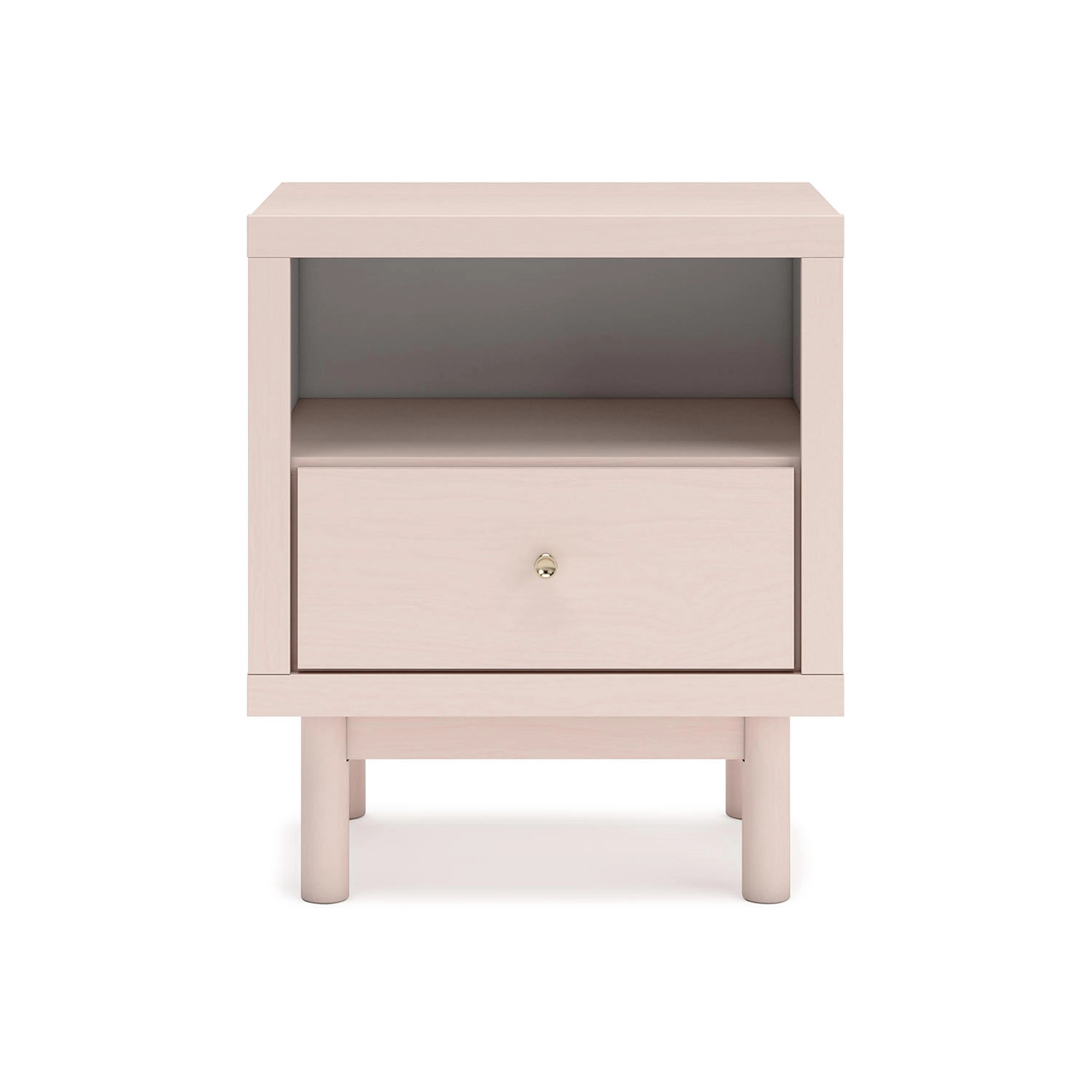 Wistenpine 6 Piece Platform Bedroom - Blush - Image 59