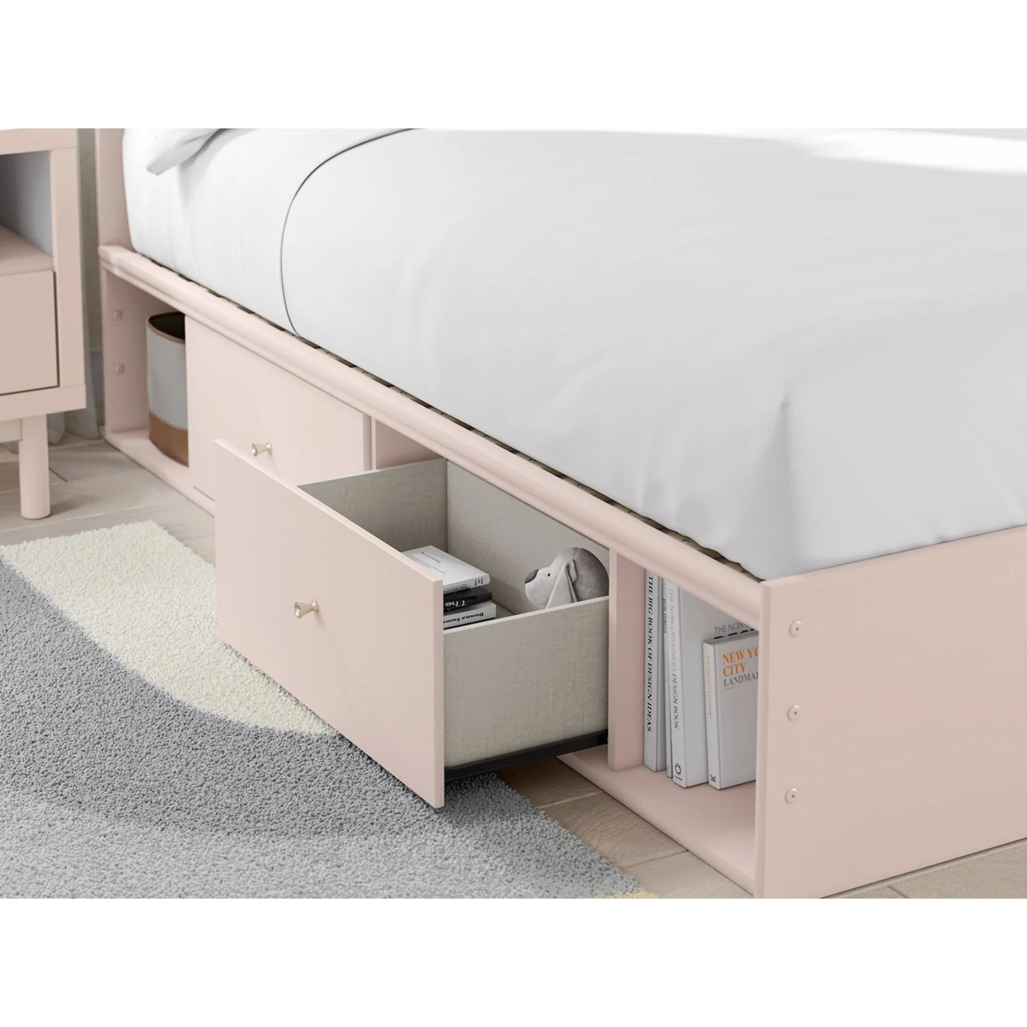 Wistenpine Full Storage Bed - Blush - Image 20