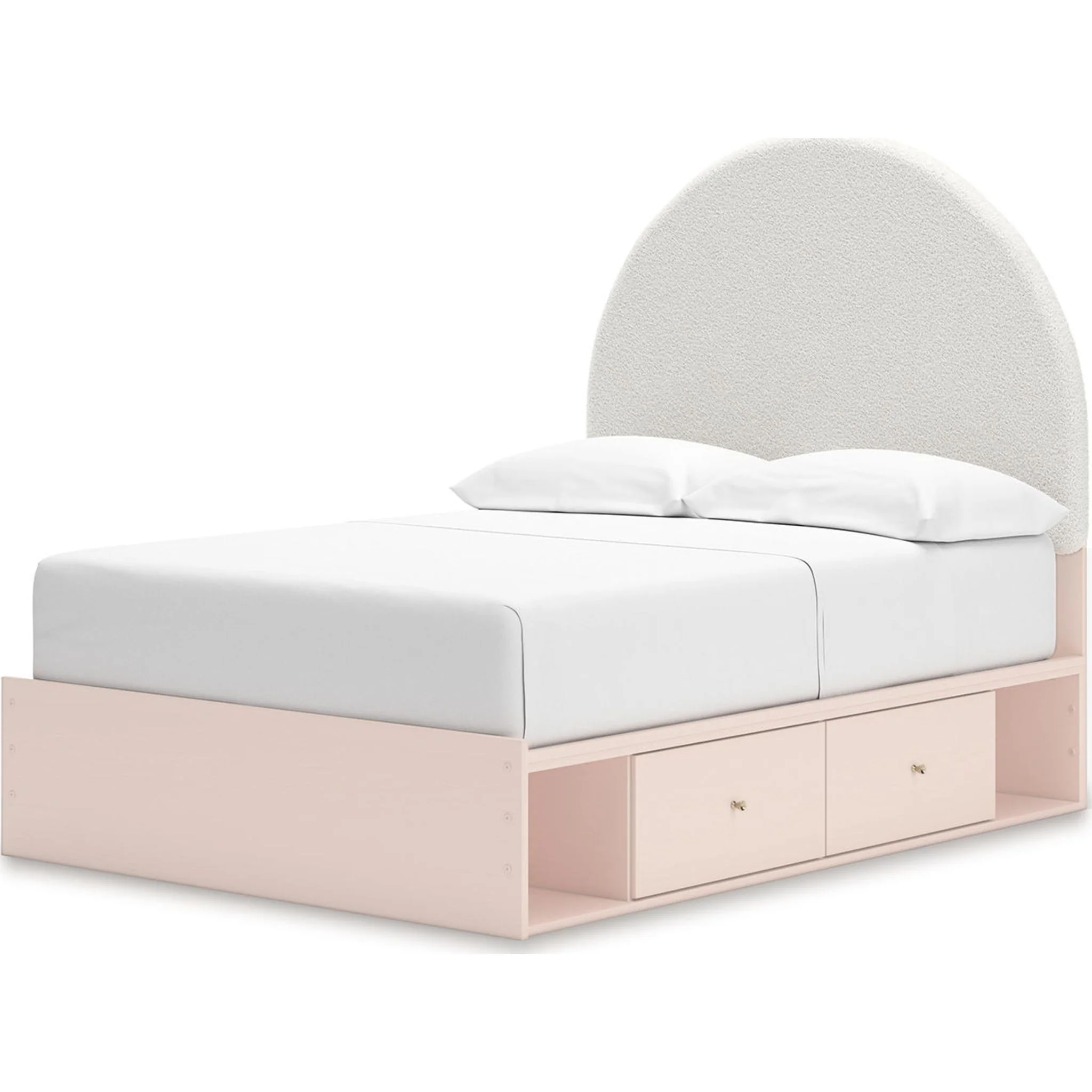 Wistenpine Full Storage Bed - Blush - Image 4