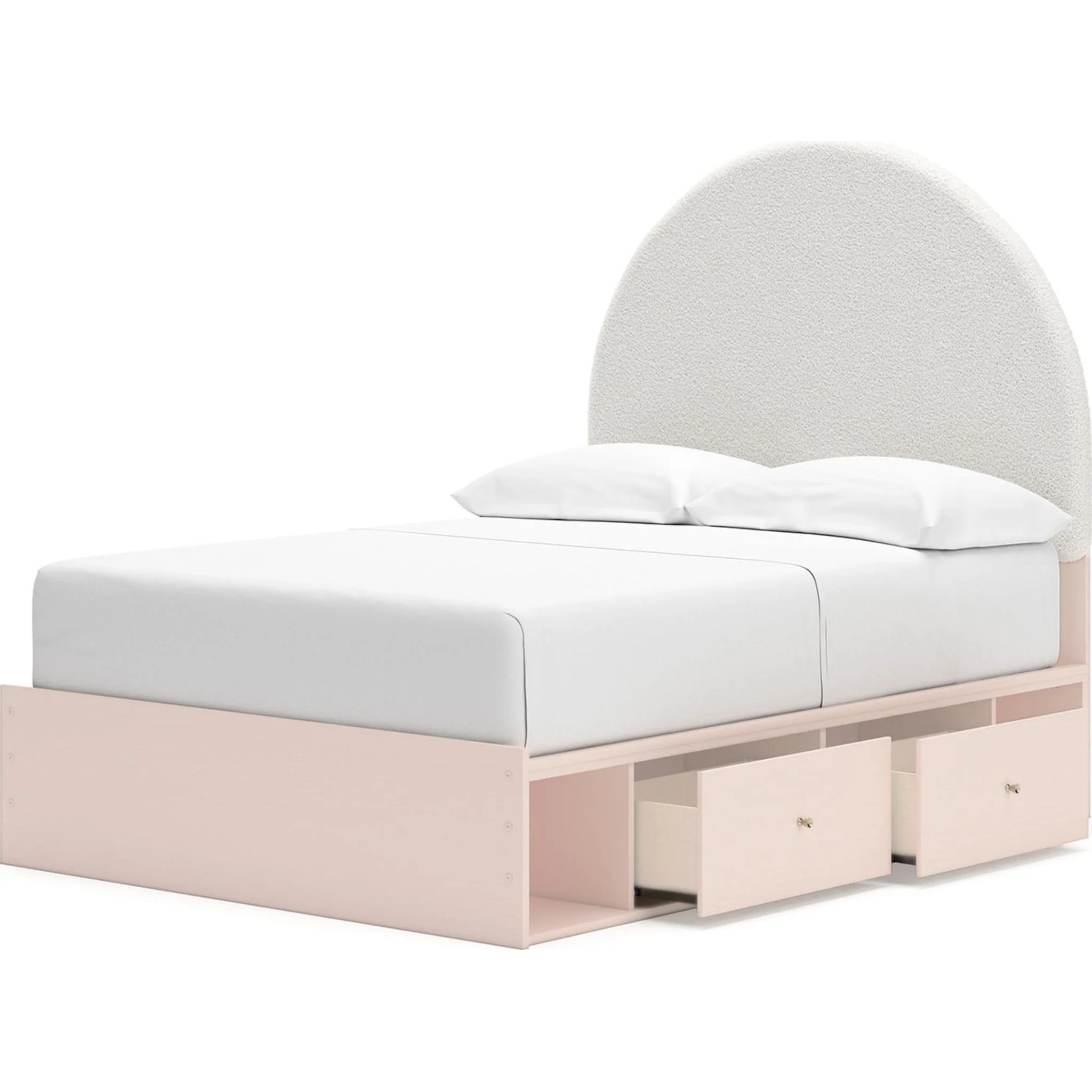 Wistenpine Full Storage Bed - Blush - Image 4
