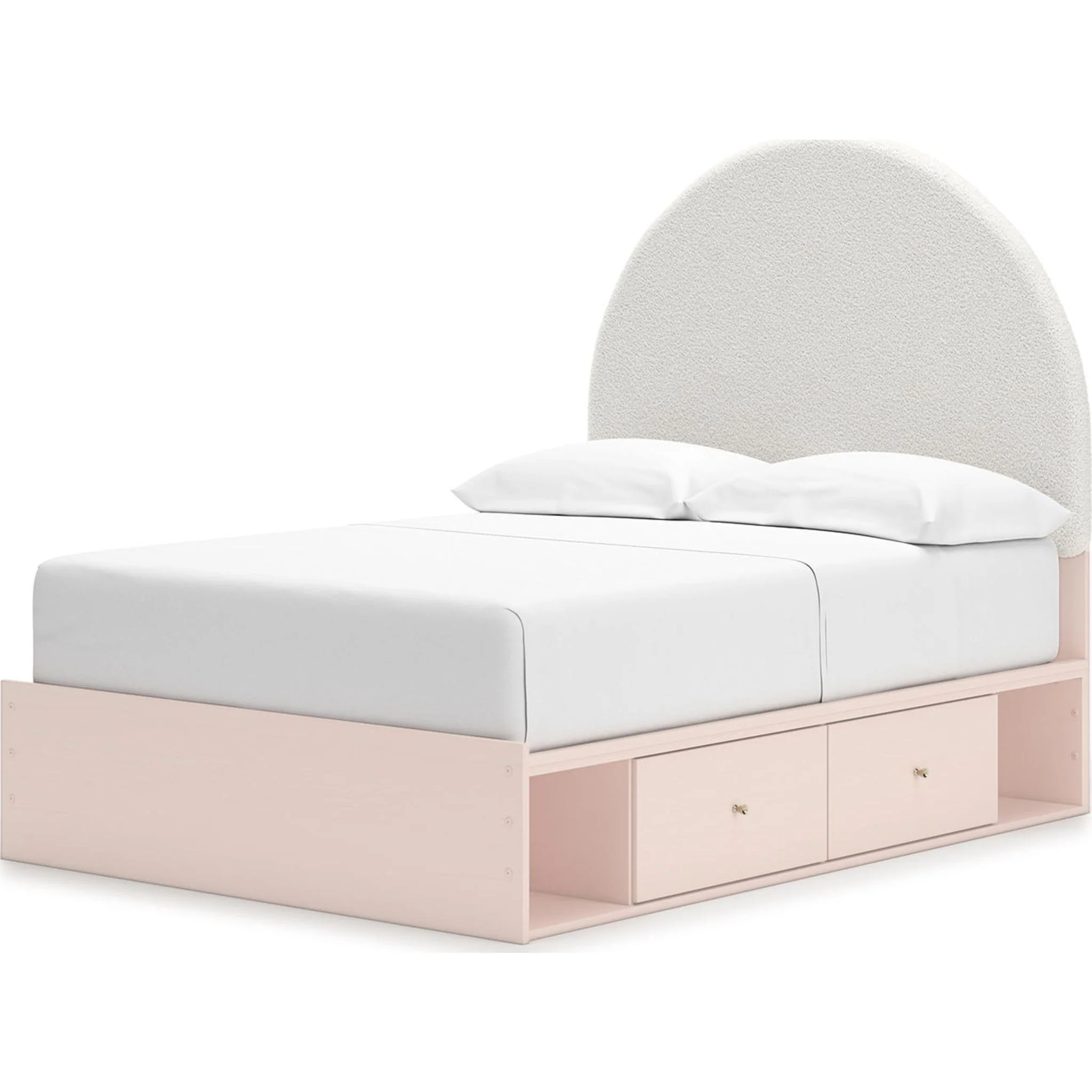 Wistenpine Full Storage Bed - Blush - Image 5