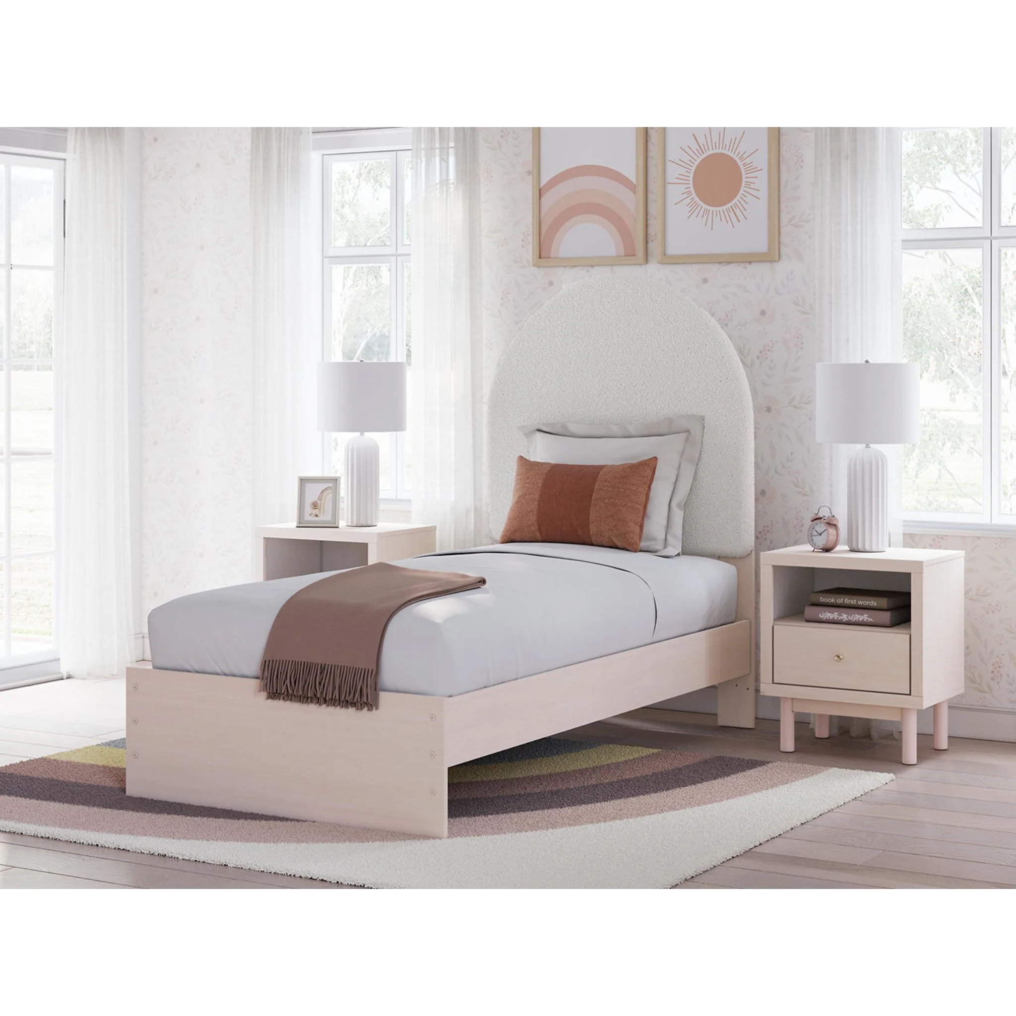 Wistenpine Nightstand - Blush - Image 11
