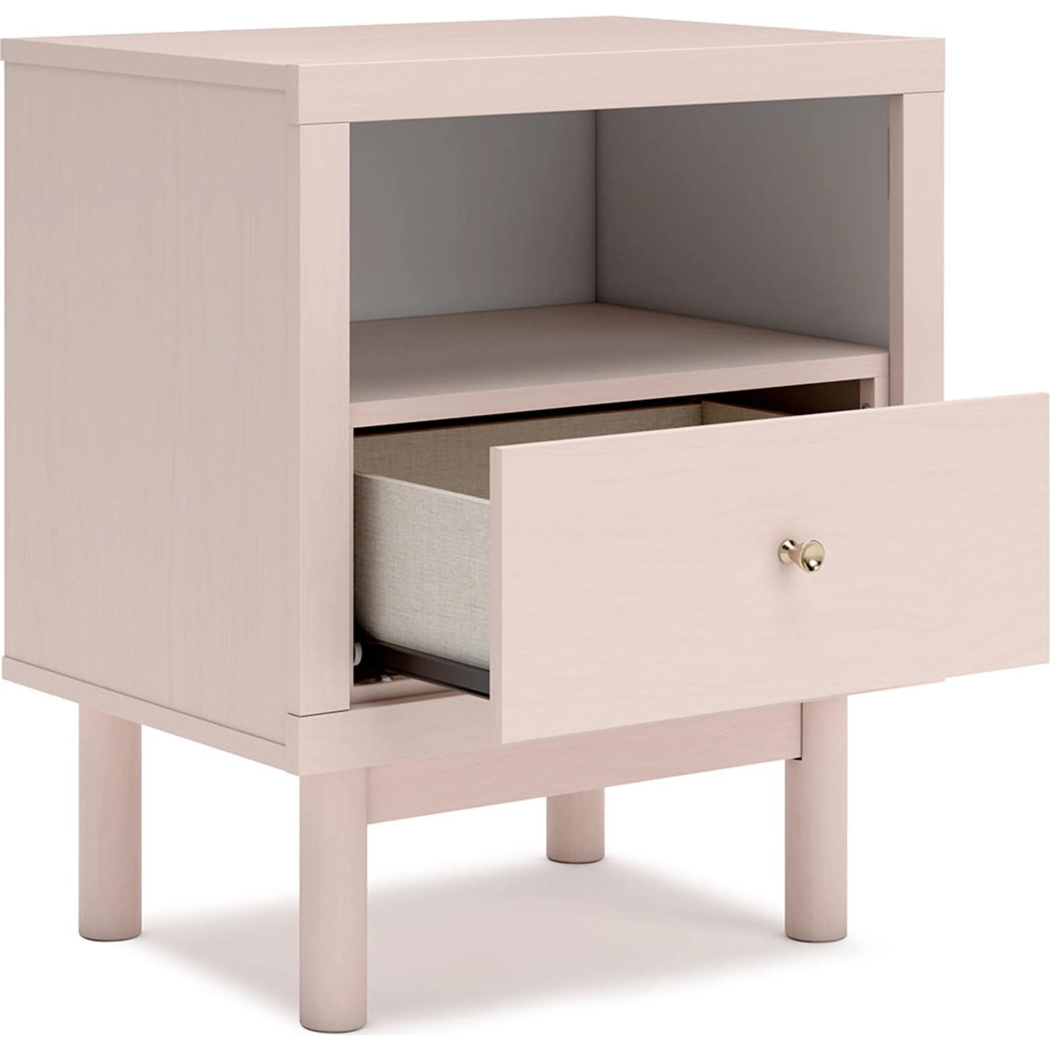 Wistenpine Nightstand - Blush - Image 4
