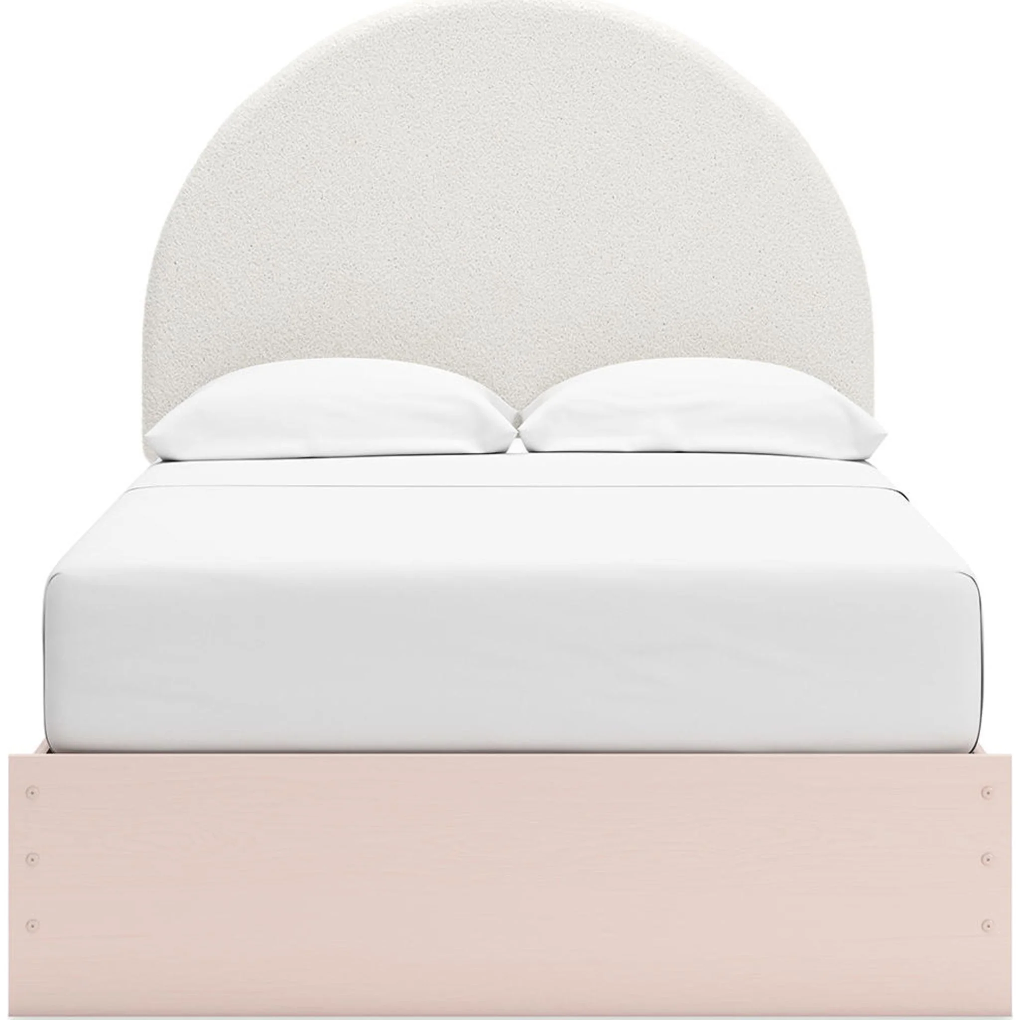 Wistenpine Platform Bed - Blush - Image 15