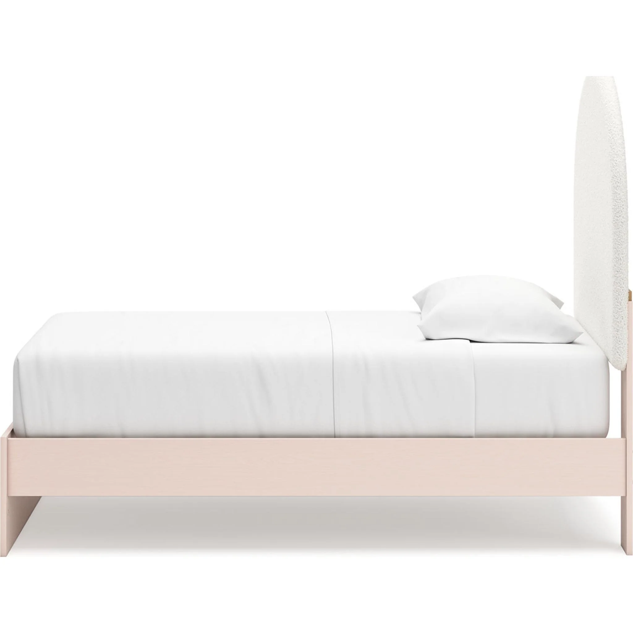 Wistenpine Platform Bed - Blush - Image 7