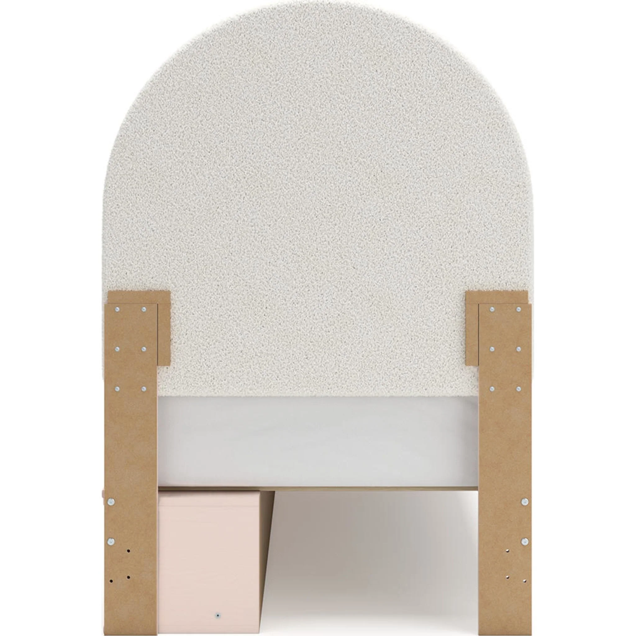 Wistenpine Twin Storage Bed - Blush - Image 8