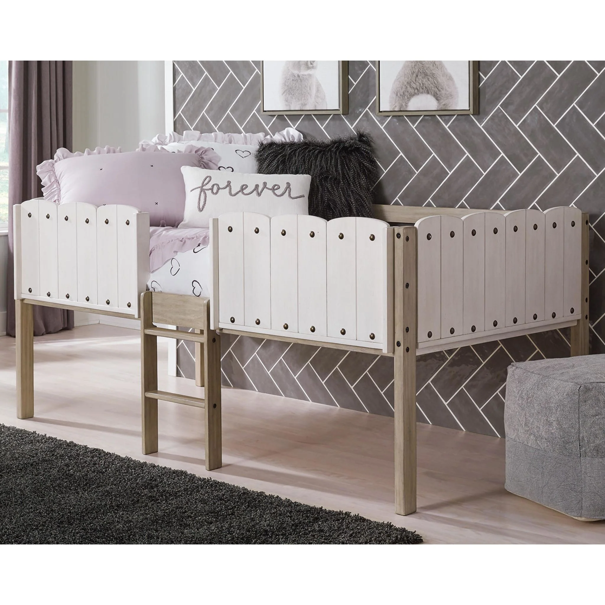 Wrenalyn Twin Loft Bed - Two-tone - Image 21