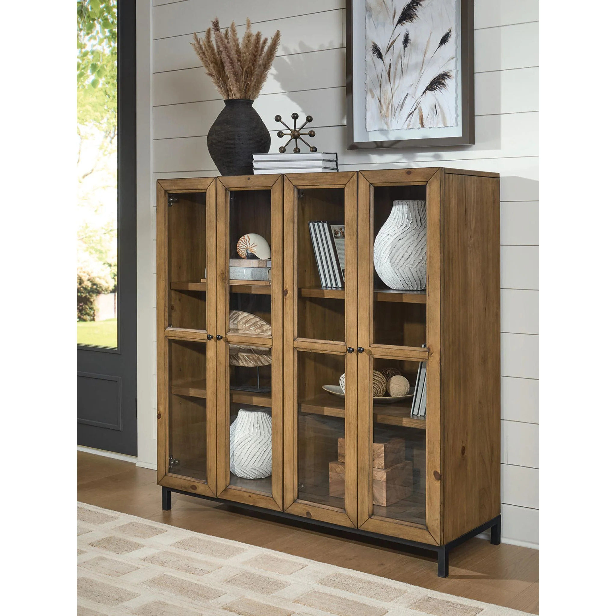 Wrenridge Accent Cabinet - Gray Brown - Image 2