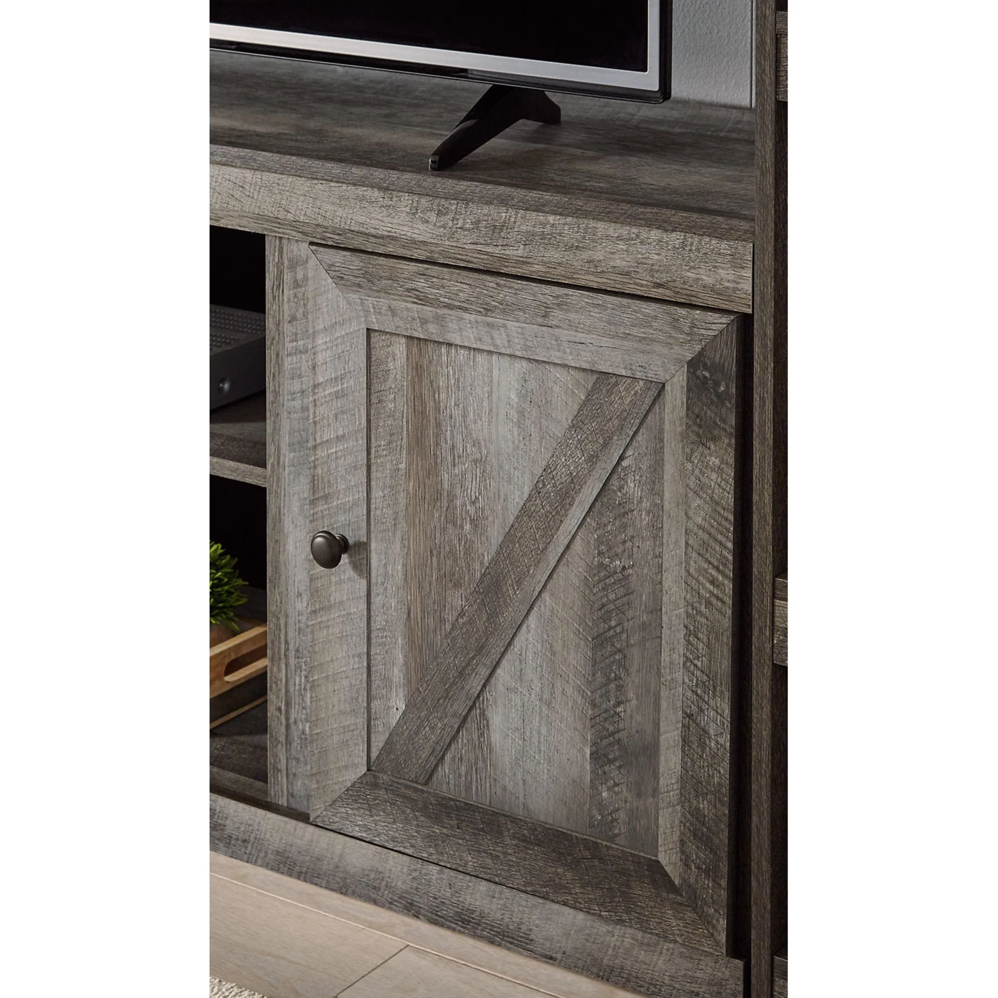 Wynnlow 4 Piece Entertainment Unit - Gray - Image 3