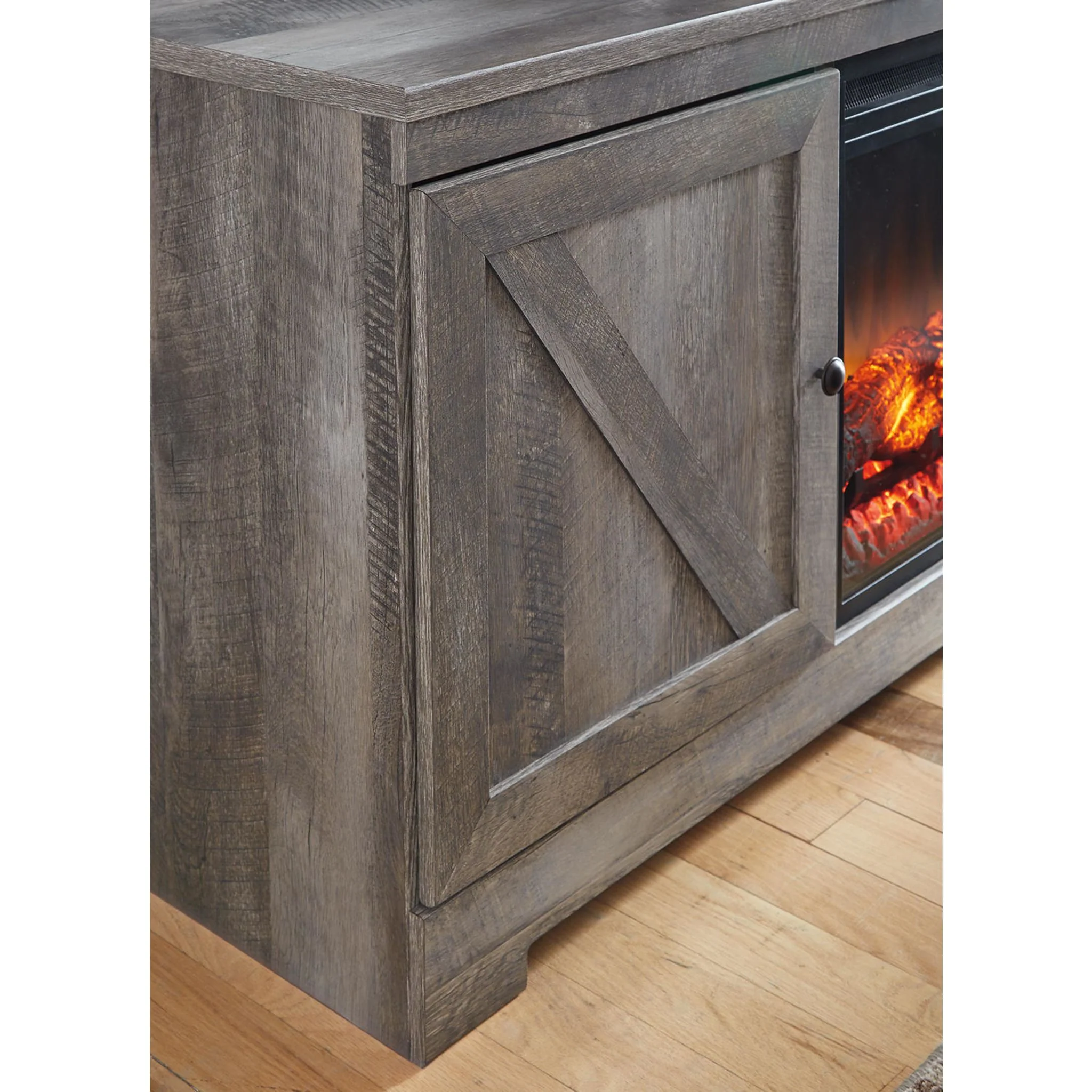Wynnlow 4 Piece Entertainment Unit - Gray - Image 21
