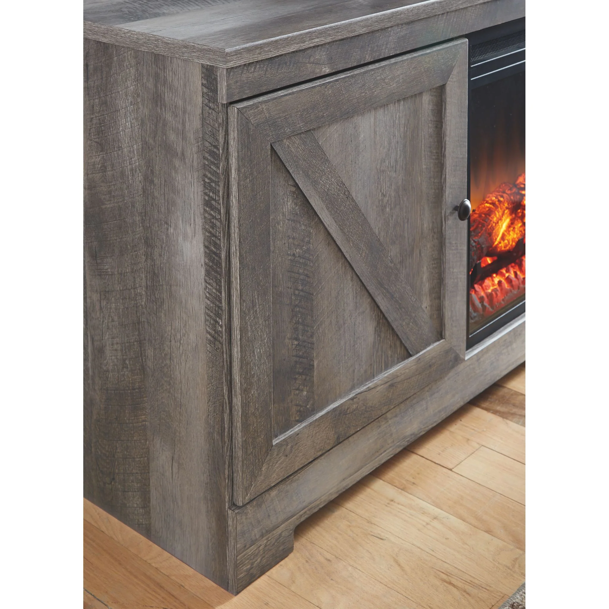 Wynnlow 4 Piece Entertainment Unit - Gray - Image 4
