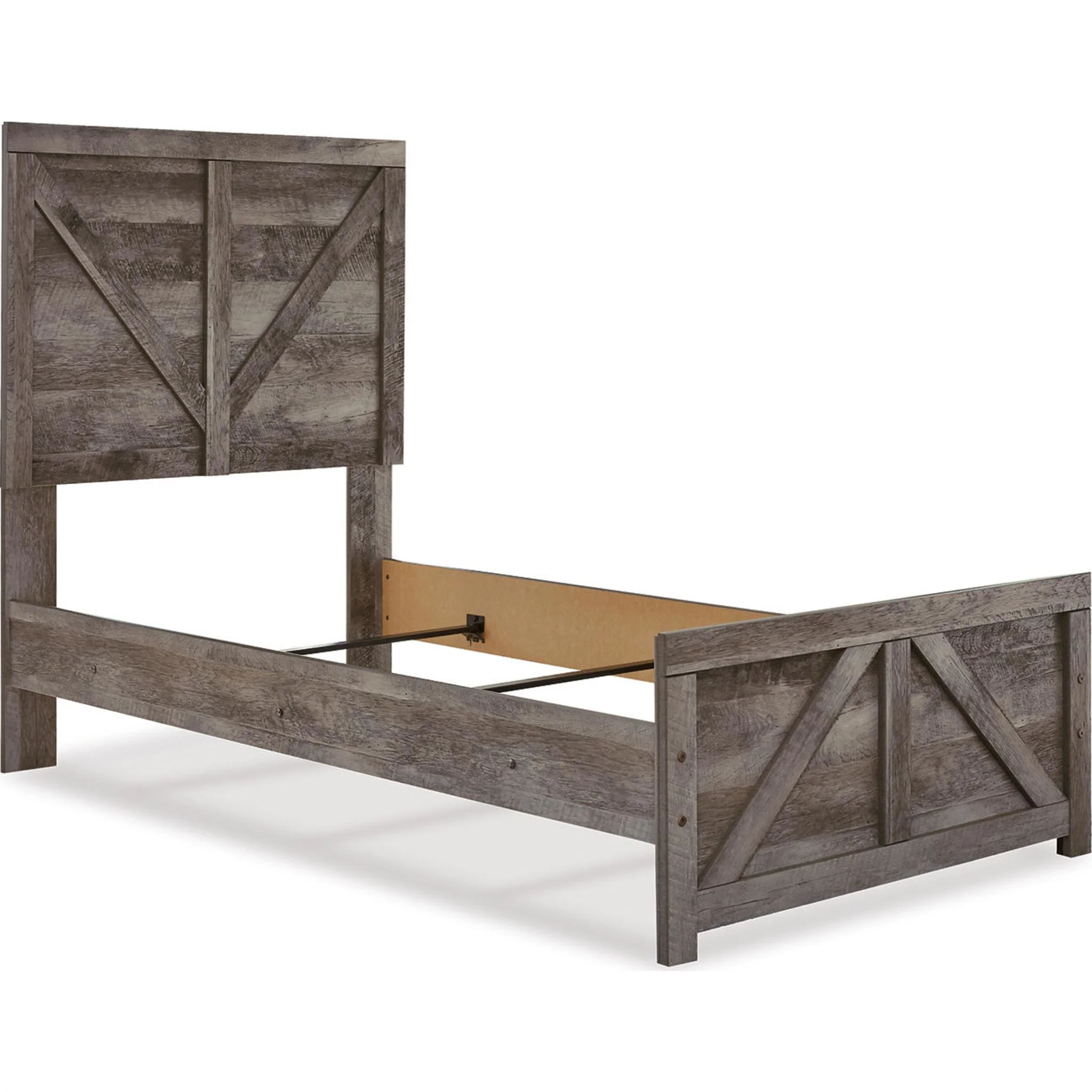 Wynnlow Crossbuck Panel Bed - Gray - Image 13