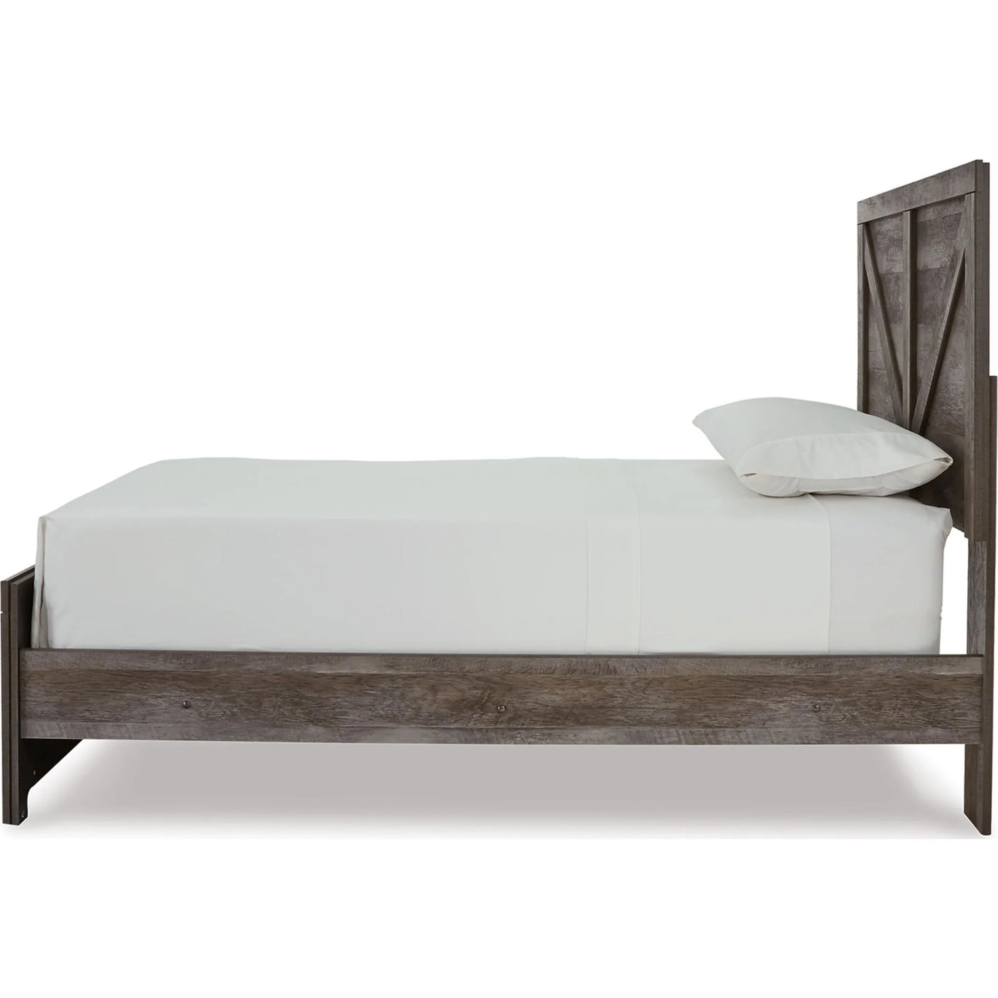 Wynnlow Crossbuck Panel Bed - Gray - Image 14