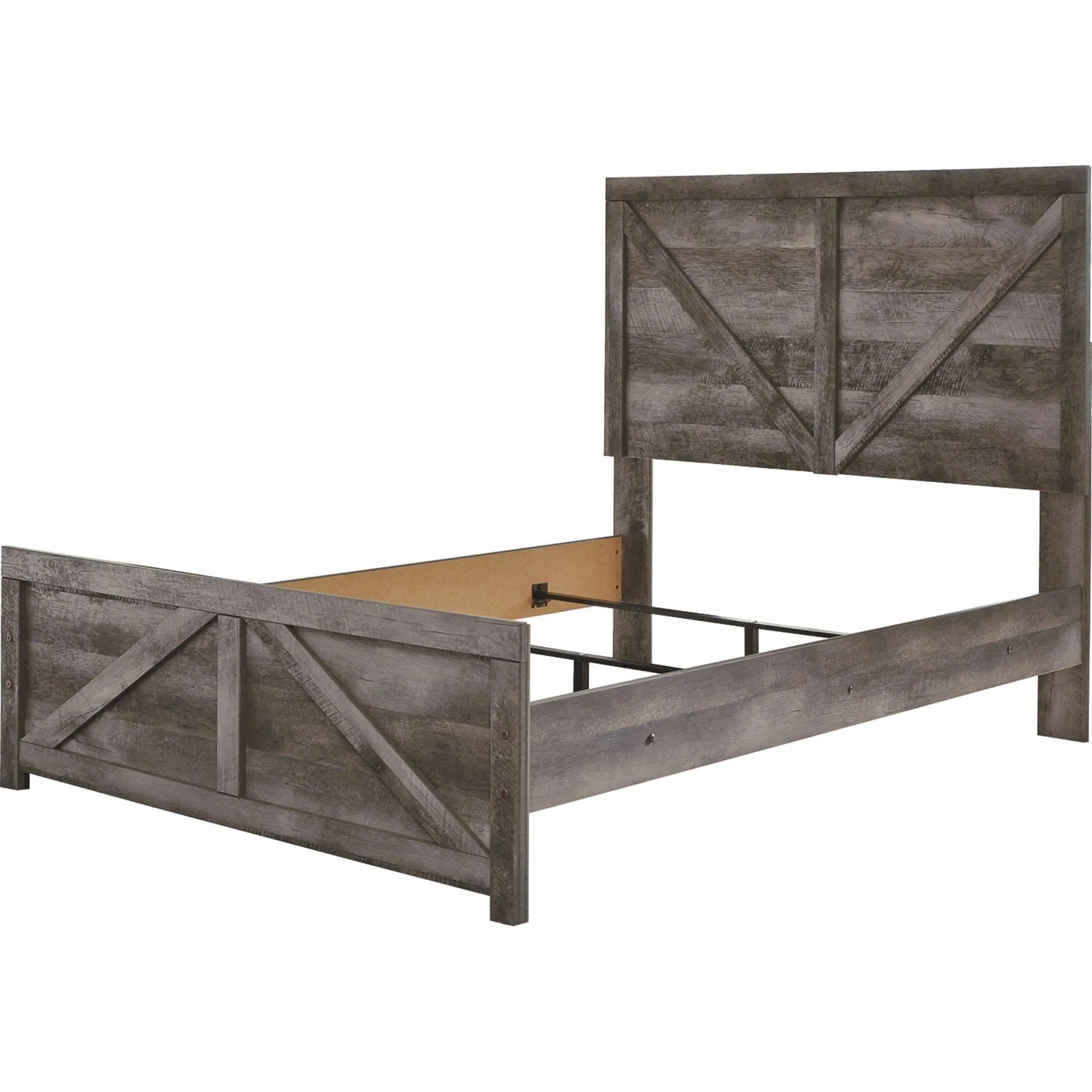 Wynnlow Crossbuck Panel Bed - Gray - Image 21
