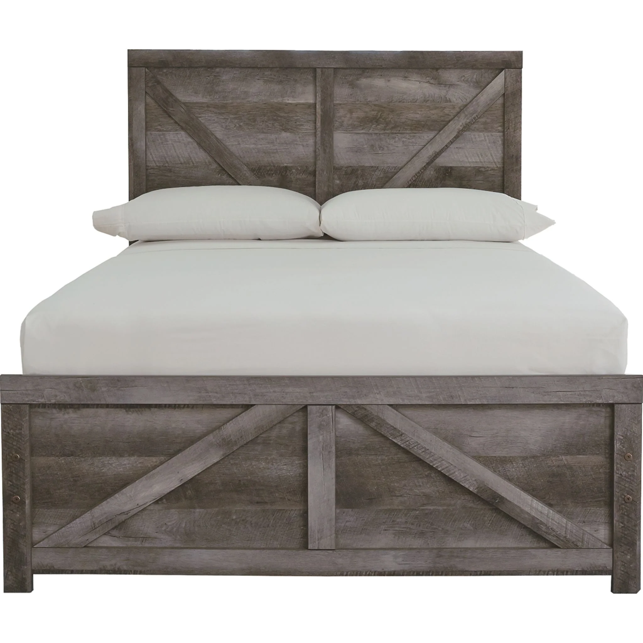 Wynnlow Crossbuck Panel Bed - Gray - Image 22