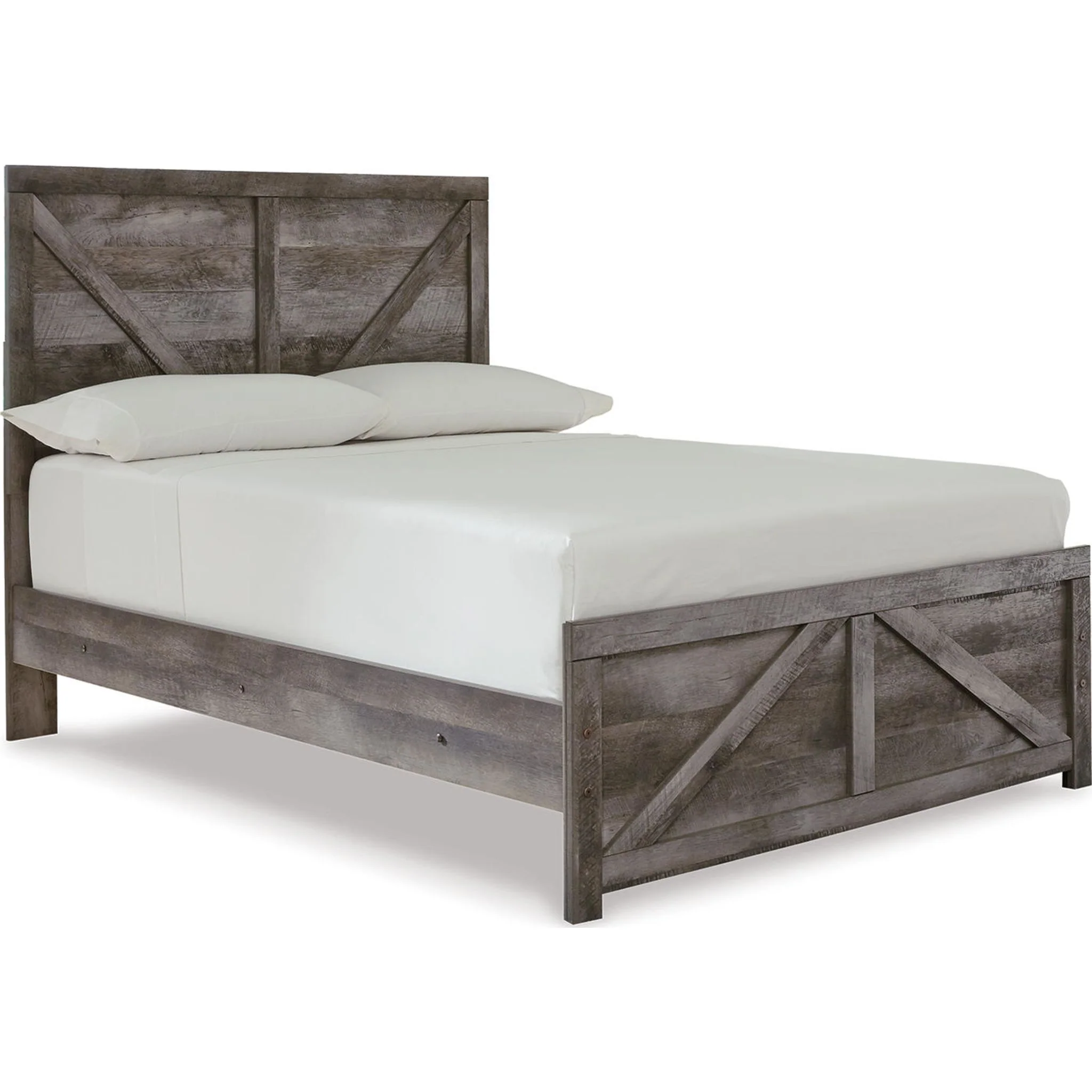 Wynnlow Crossbuck Panel Bed - Gray - Image 27