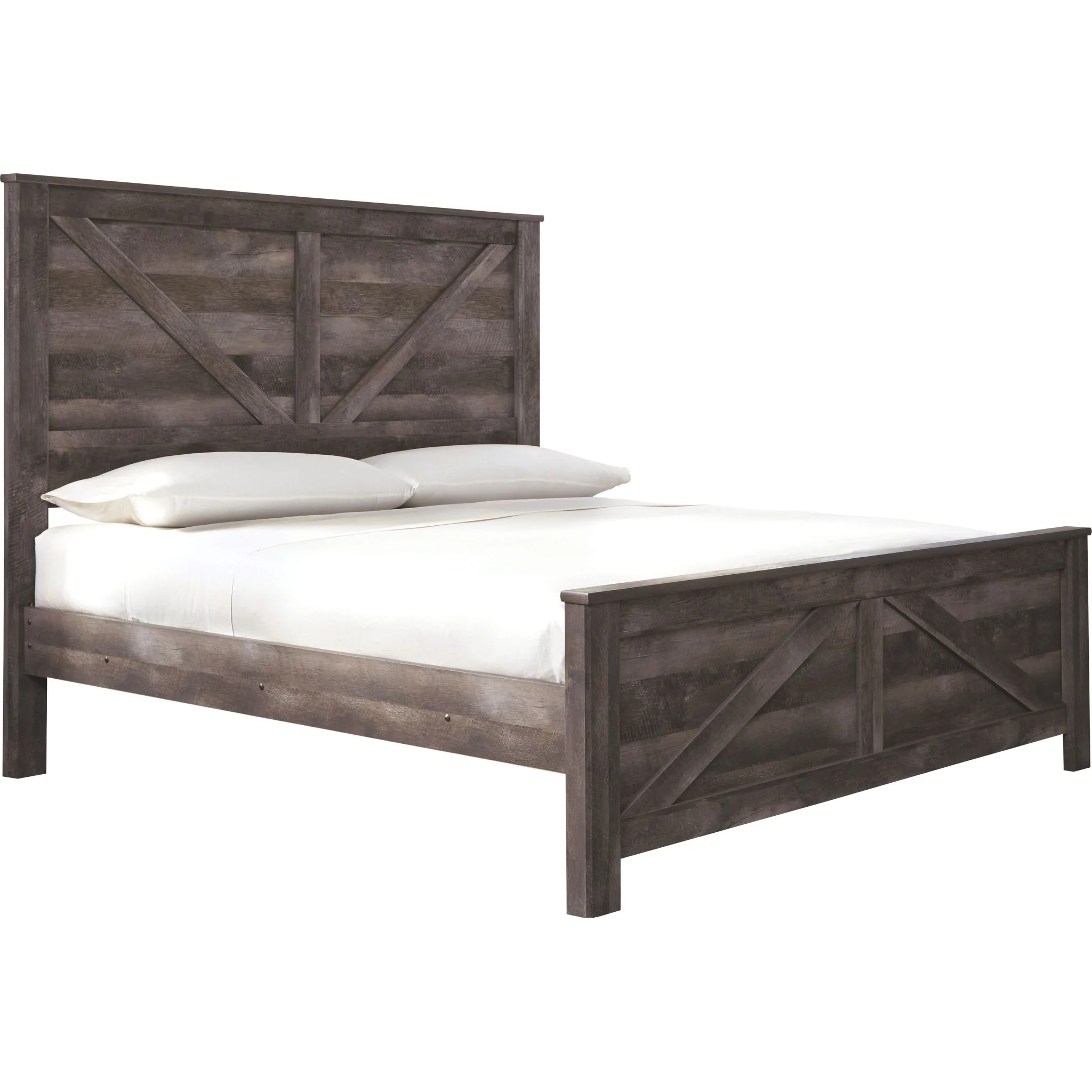 Wynnlow Crossbuck Panel Bed - Gray - Image 27